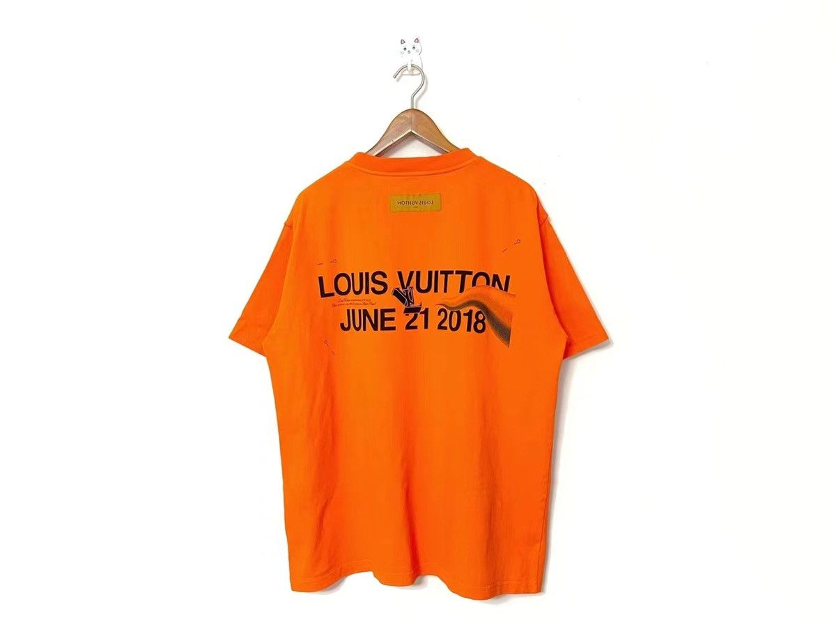 Virgil Abloh x MCA Figures of Speech Louis Vuitton Tee Orange
