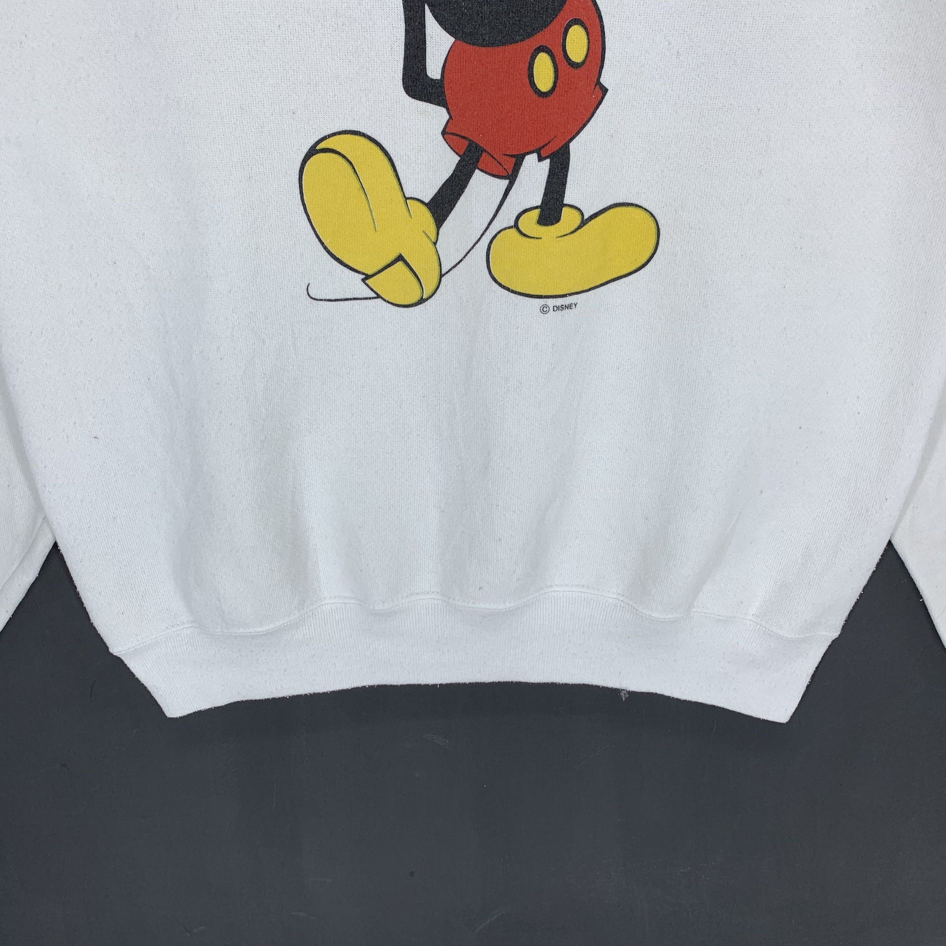 Velva Sheen Vintage Mickey Mouse Big Logo Sweatshirts #3024-74 Size US M / EU 48-50 / 2 - 4 Thumbnail