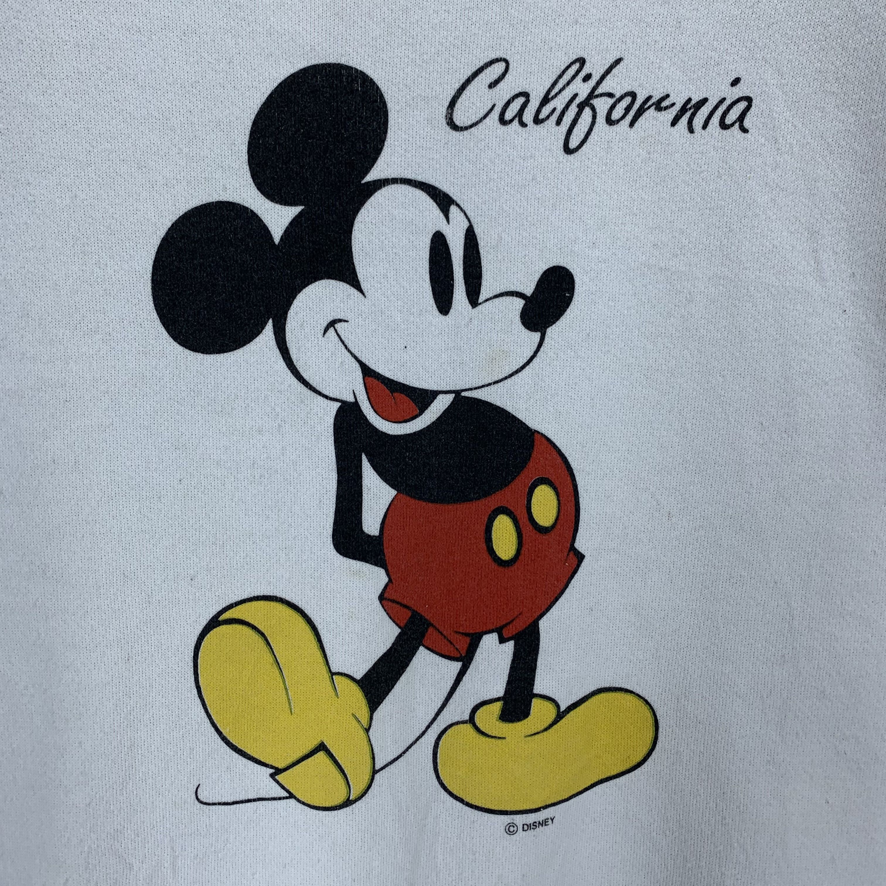 Velva Sheen Vintage Mickey Mouse Big Logo Sweatshirts #3024-74 Size US M / EU 48-50 / 2 - 3 Thumbnail