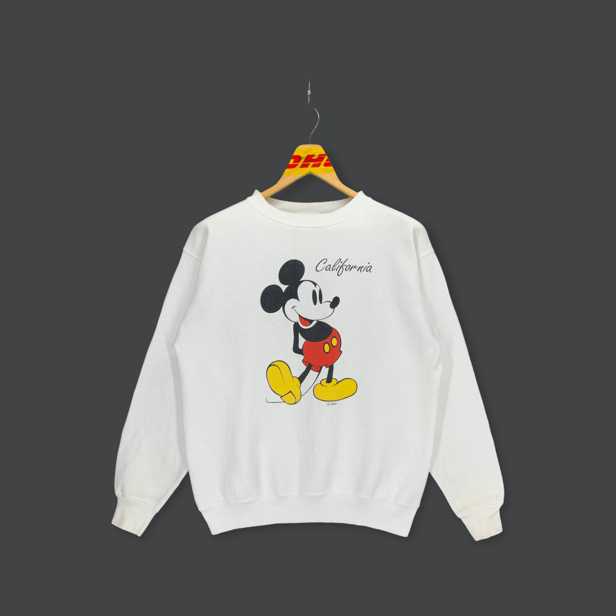 Vintage Mickey Mouse Big Logo Sweatshirts #3024-74