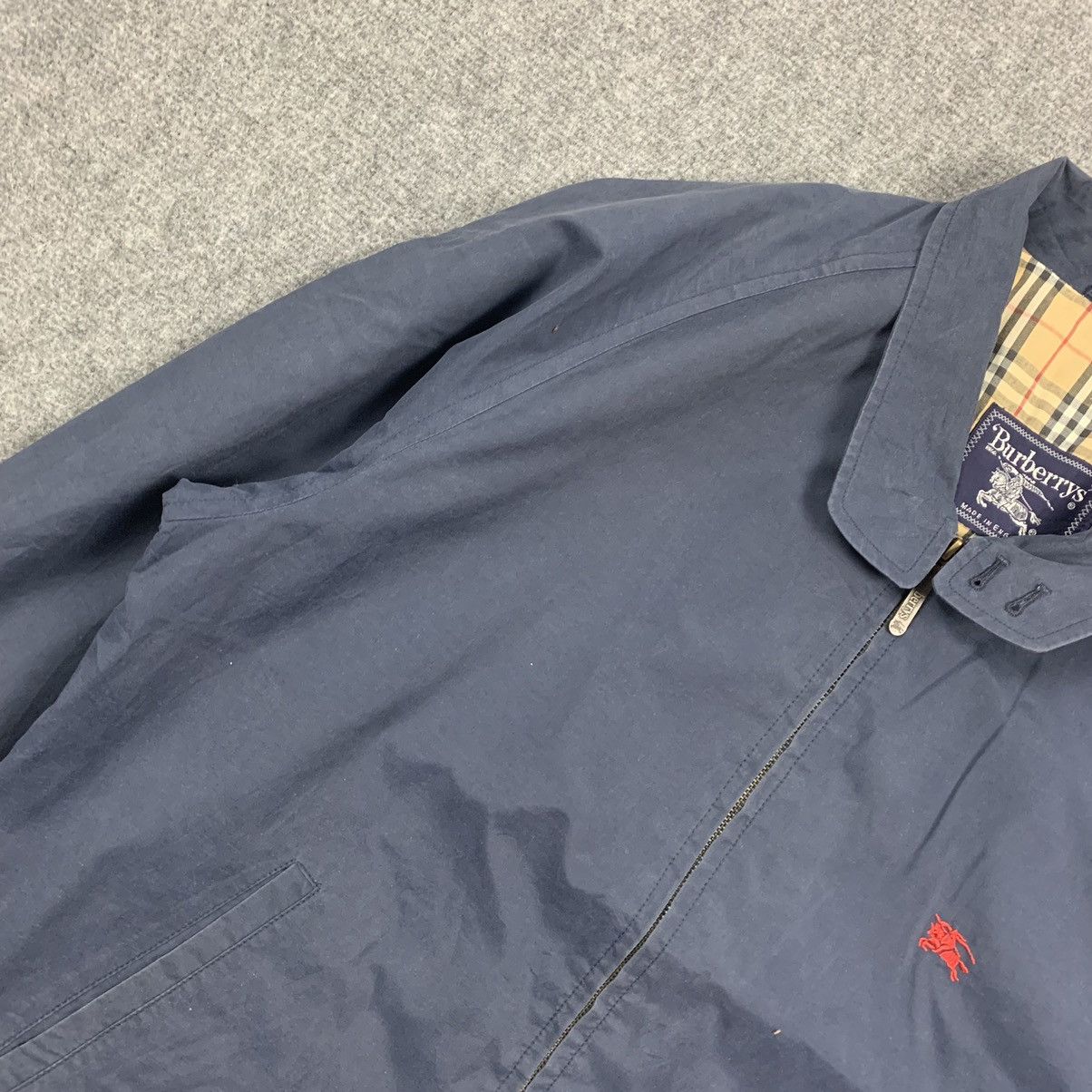 Burberry × Vintage Vintage Burberry Nova Check Jacket Size US L / EU 52-54 / 3 - 6 Thumbnail