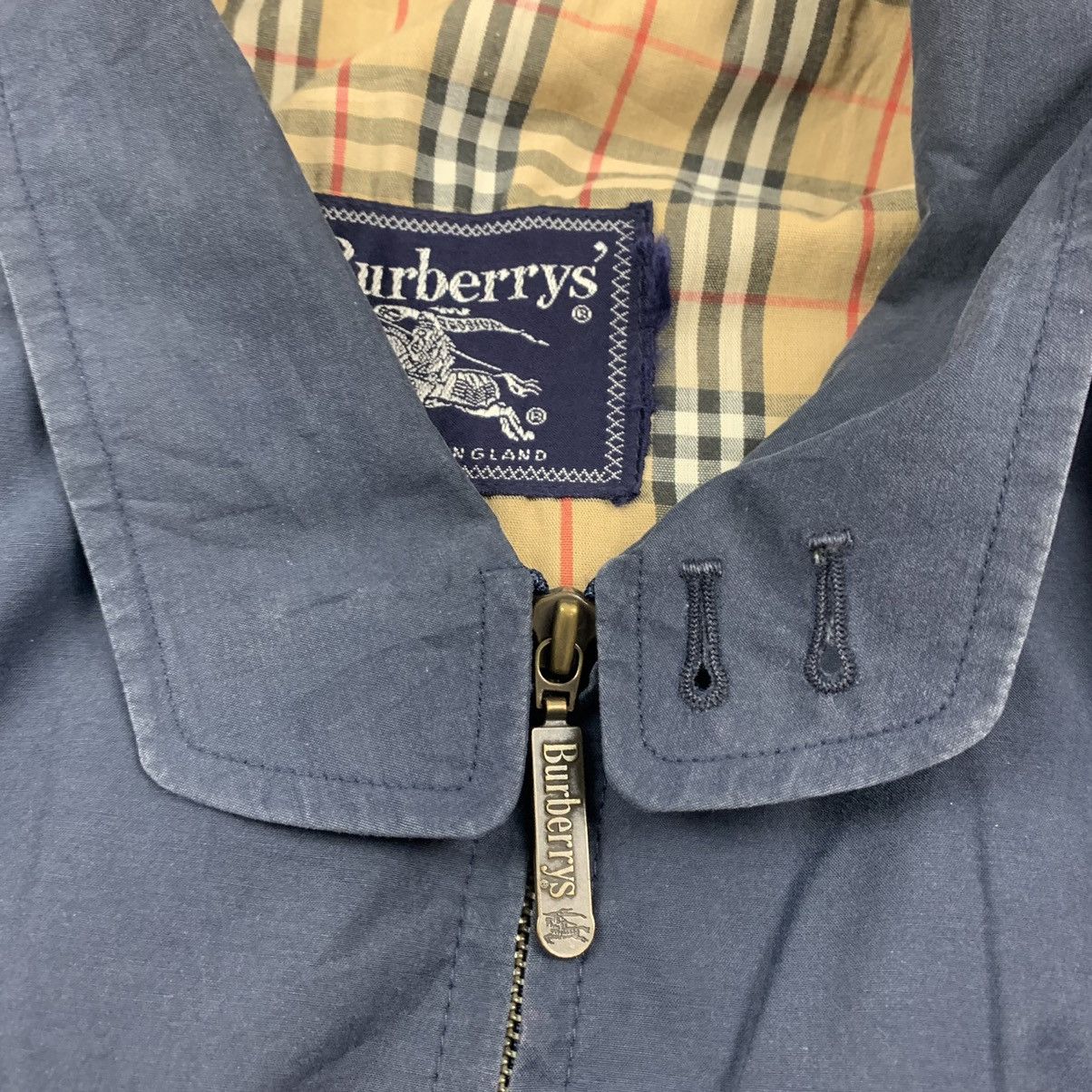 Burberry × Vintage Vintage Burberry Nova Check Jacket Size US L / EU 52-54 / 3 - 14 Thumbnail