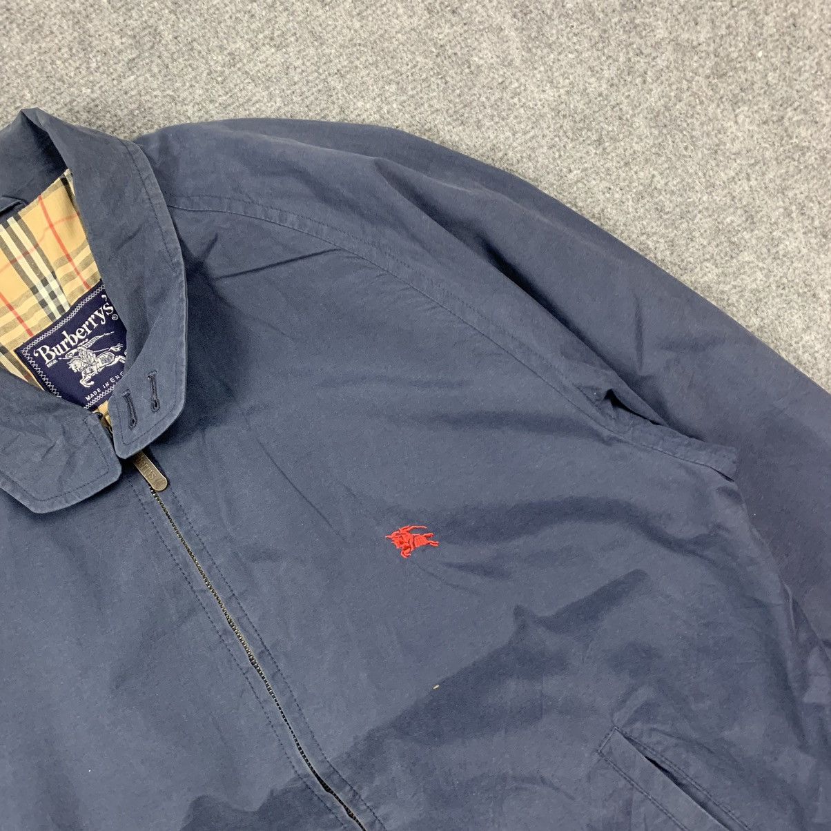 Burberry × Vintage Vintage Burberry Nova Check Jacket Size US L / EU 52-54 / 3 - 5 Thumbnail