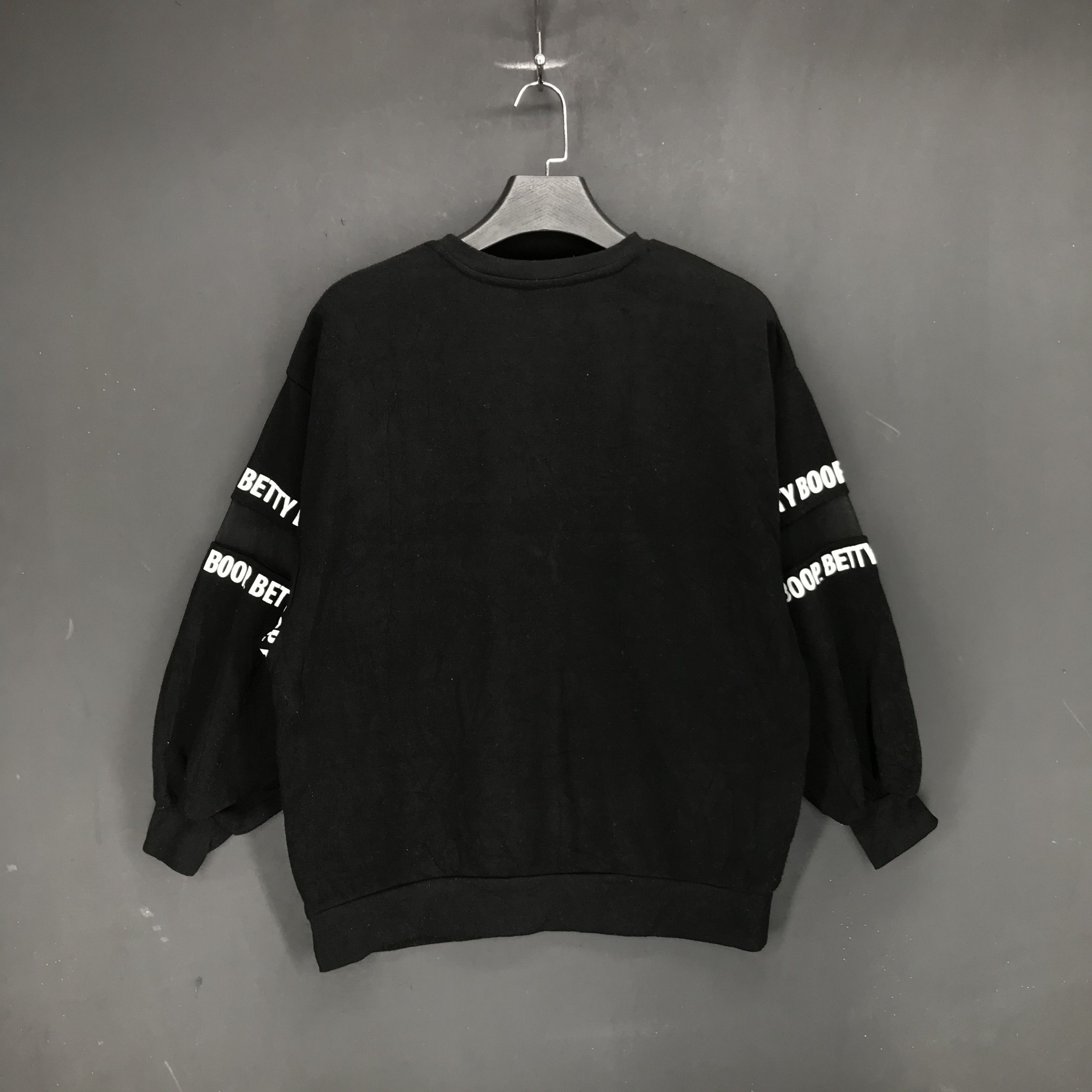 Cartoon Network Strage Heaven X Betty Boop Box Logo Sweatshirt #1851-73 Size L / US 10 / IT 46 - 8 Thumbnail