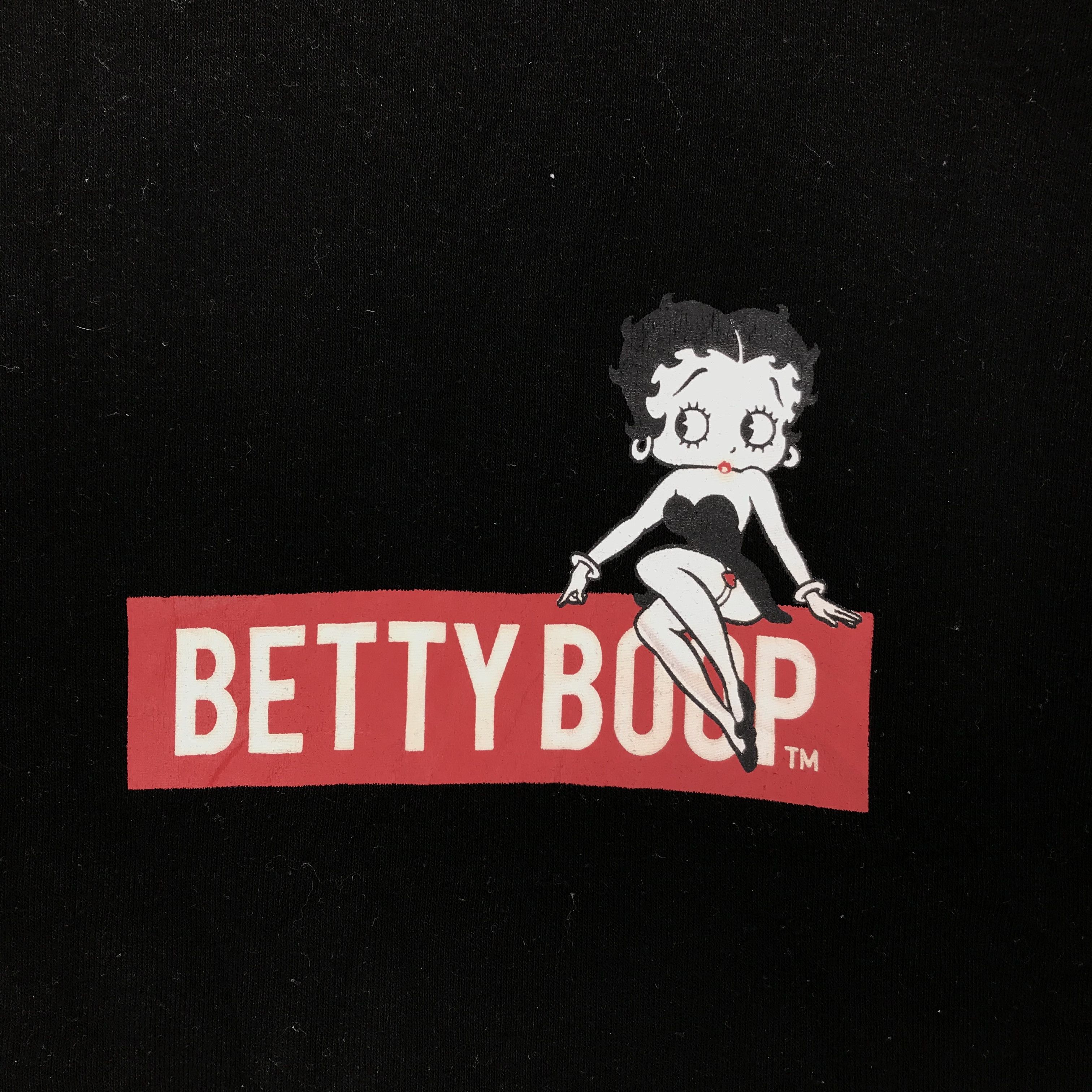 Cartoon Network Strage Heaven X Betty Boop Box Logo Sweatshirt #1851-73 Size L / US 10 / IT 46 - 3 Thumbnail