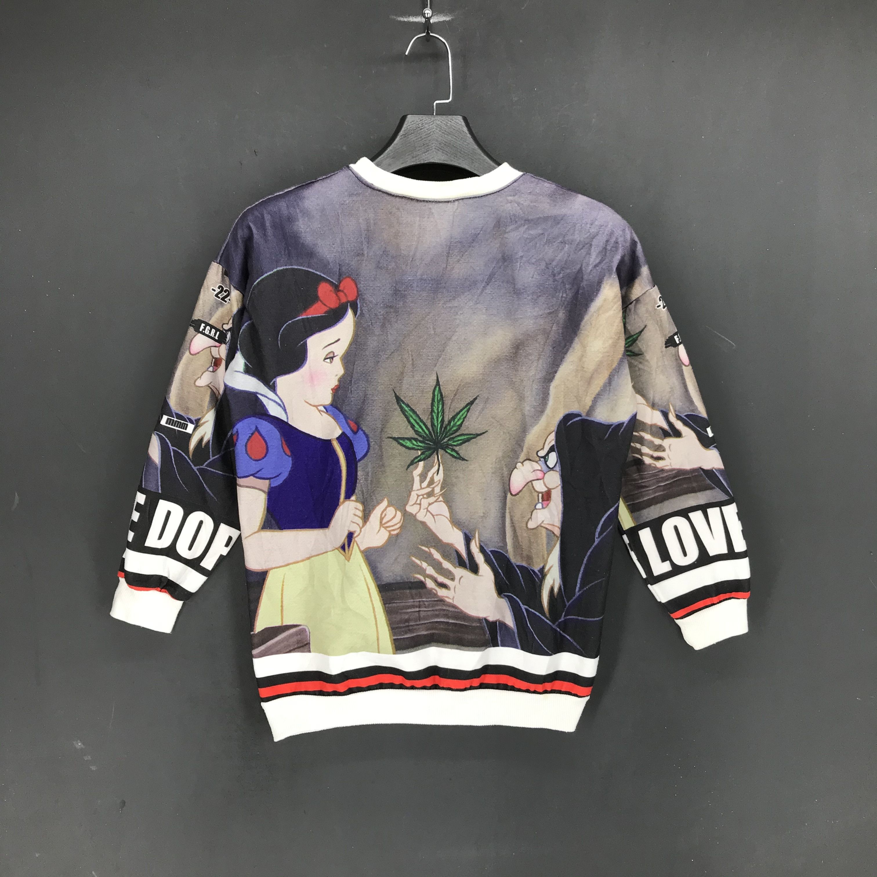 Cartoon Network Snow White Fullprint Polyester Sweatshirts #1847-73 Size US S / EU 44-46 / 1 - 9 Thumbnail