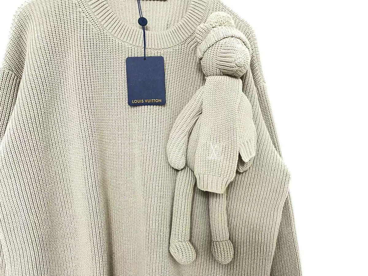 Louis Vuitton × Virgil Abloh Teddy puppet toy doll knit sweater Size US XXL / EU 58 / 5 - 3 Thumbnail