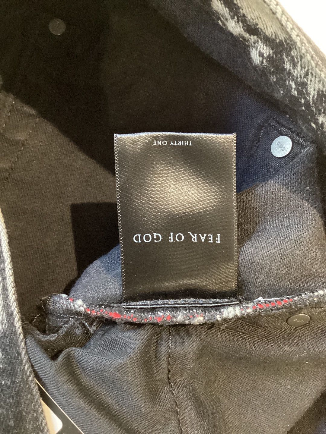 Fear of God Tie dye selvedge denim jeans Size US 31 - 4 Thumbnail