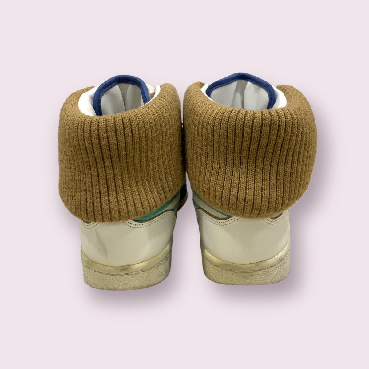 Issey Miyake VINTAGE MERCIBEAUCOUP ISSEY MIYAKE DISTRESSED HI STOP SHOES Size US 6 / EU 39 - 4 Thumbnail