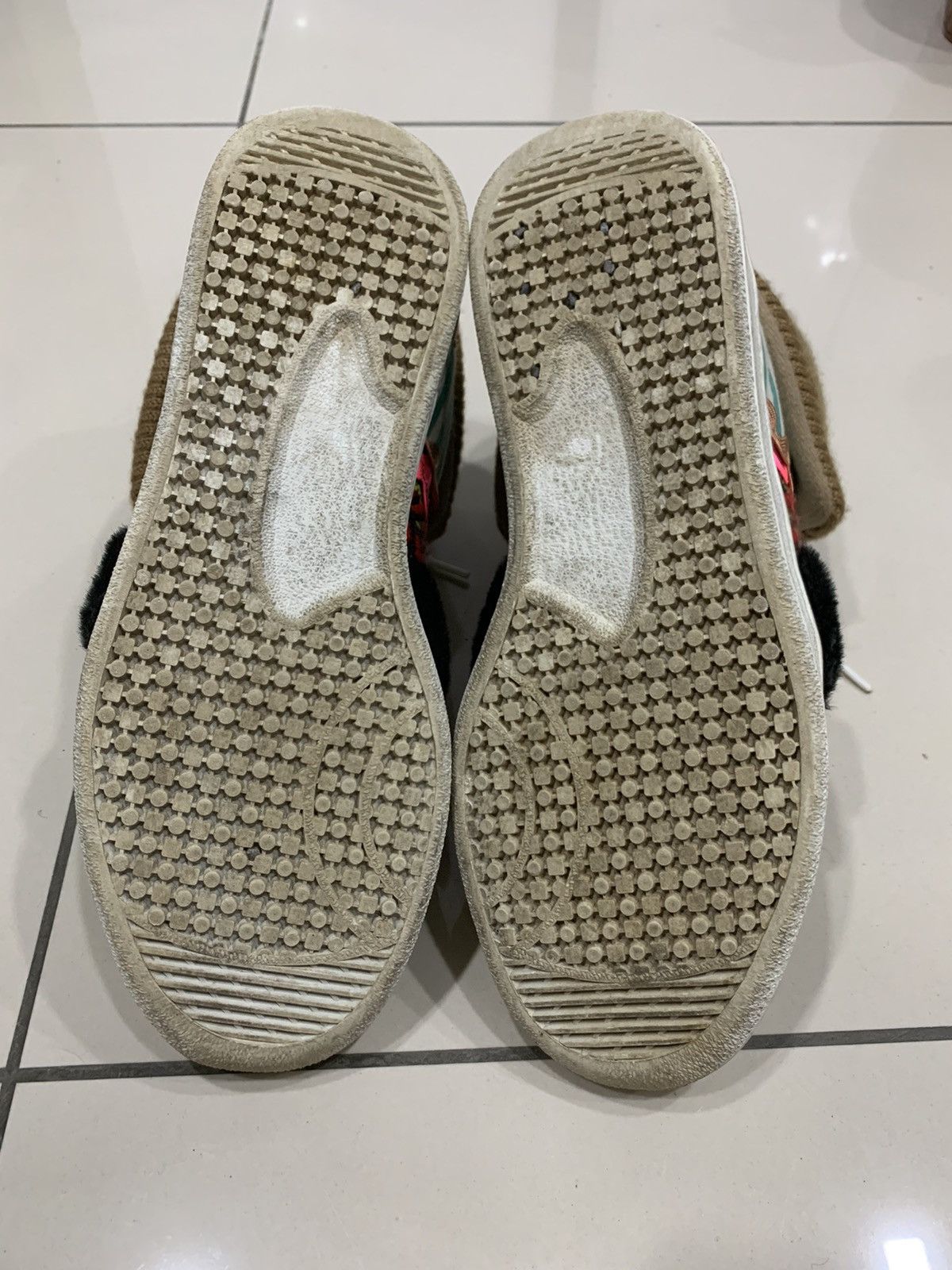 Issey Miyake VINTAGE MERCIBEAUCOUP ISSEY MIYAKE DISTRESSED HI STOP SHOES Size US 6 / EU 39 - 5 Thumbnail