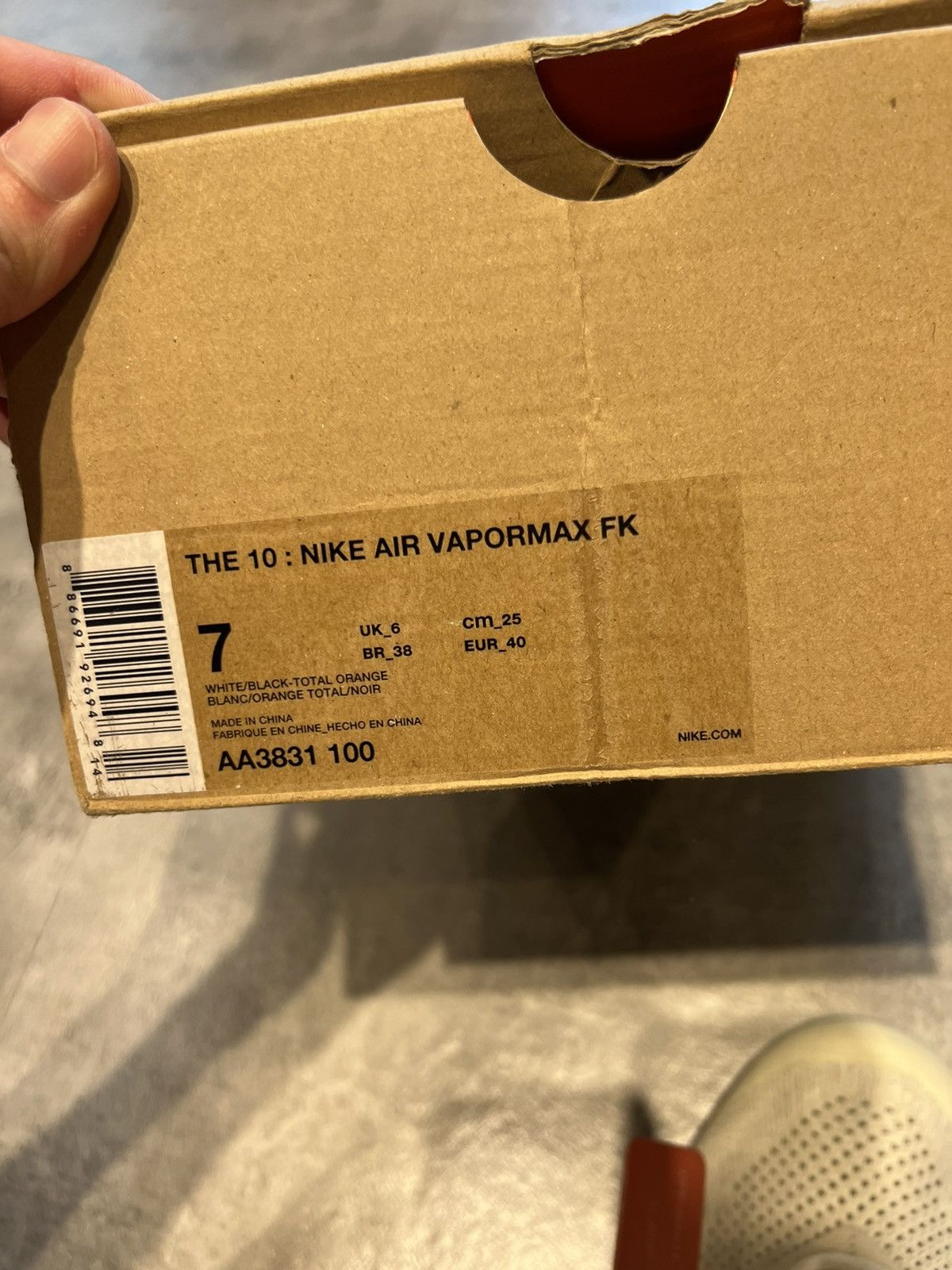 Nike × Off-White OFF-WHITE x Air VaporMax Part 2 2018 Size US 7 / EU 40 - 15 Thumbnail