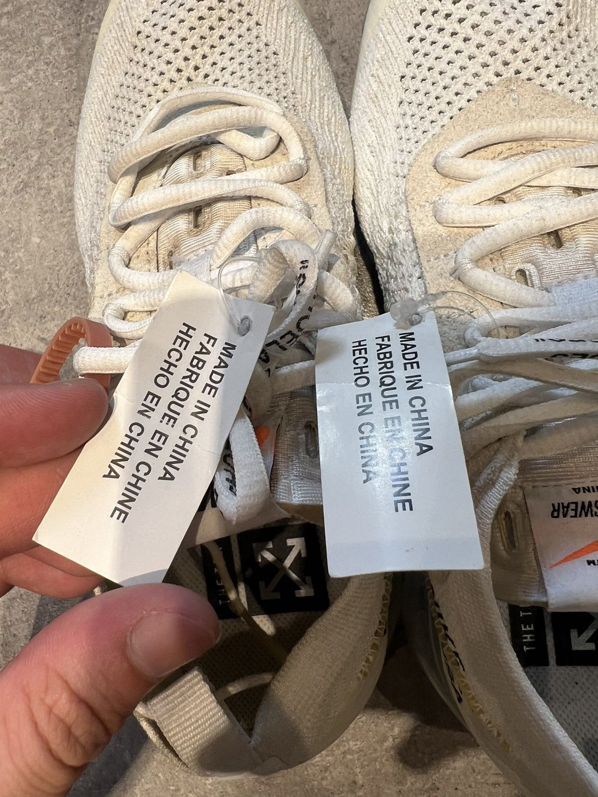 Nike × Off-White OFF-WHITE x Air VaporMax Part 2 2018 Size US 7 / EU 40 - 5 Thumbnail
