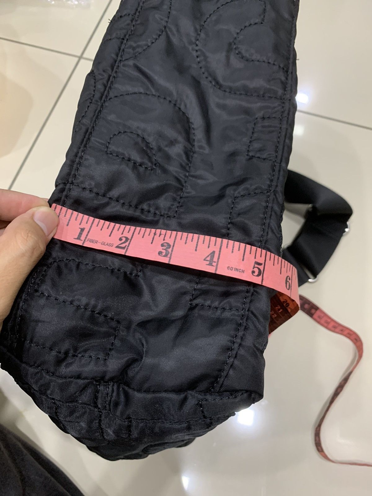Marc Jacobs × Marc by Marc Jacobs MARC JACOBS QUILTED REVERSIBLE SPELL OUT DUFFLE BAG Size ONE SIZE - 12 Thumbnail