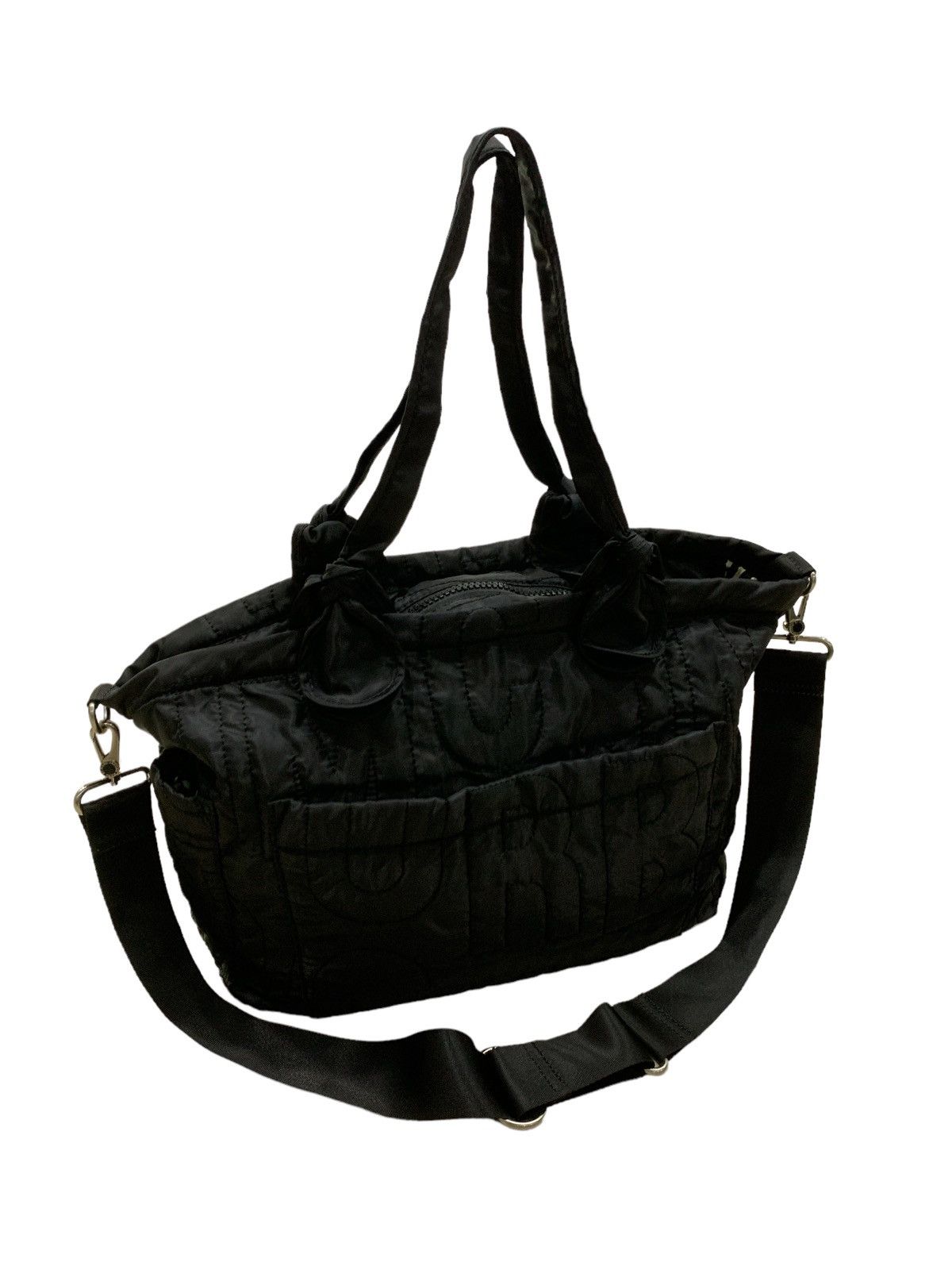 Marc Jacobs × Marc by Marc Jacobs MARC JACOBS QUILTED REVERSIBLE SPELL OUT DUFFLE BAG Size ONE SIZE - 2 Thumbnail