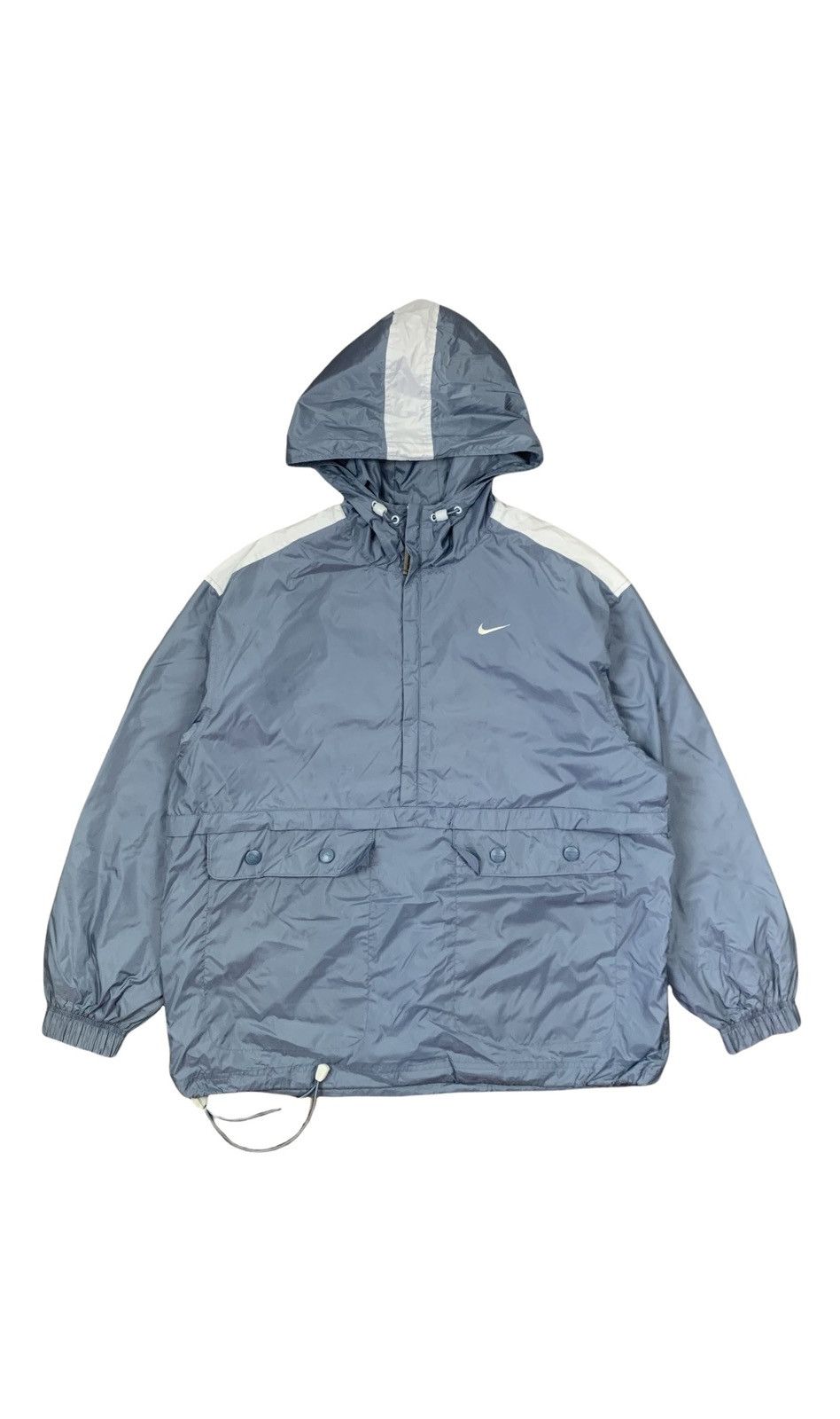 Vintage 90s Nike Swoosh Anorak Jacket