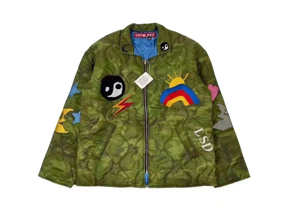 Cactus Plant Flea Market CPFM lysergic camo jacket | Grailed