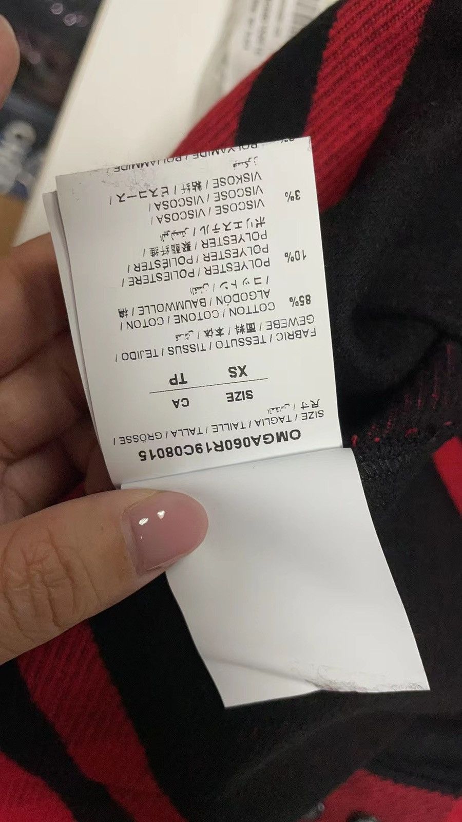 Off-White Diagonal stencil checkered flannel shirt Size US XS / EU 42 / 0 - 7 Thumbnail