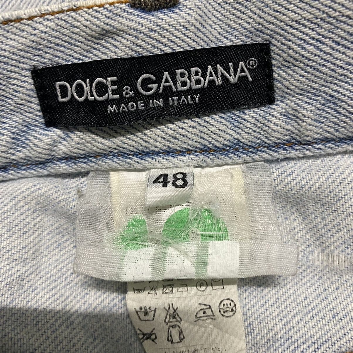 Dolce & Gabbana Dolce&Gabbana Repaired Denim Jeans Size US 32 / EU 48 - 17 Thumbnail