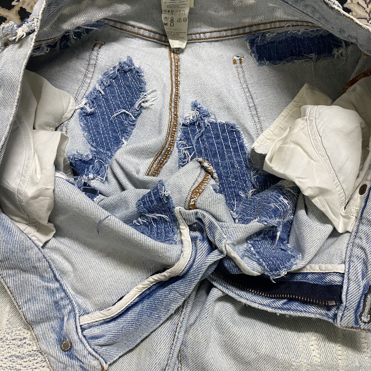 Dolce & Gabbana Dolce&Gabbana Repaired Denim Jeans Size US 32 / EU 48 - 21 Thumbnail