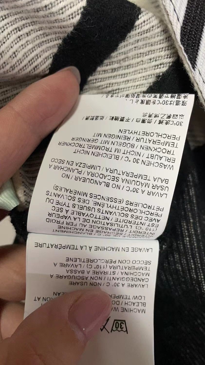 Off-White Pink diagonal stencil cross checkered flannel shirt Size US XXS / EU 40 - 7 Thumbnail