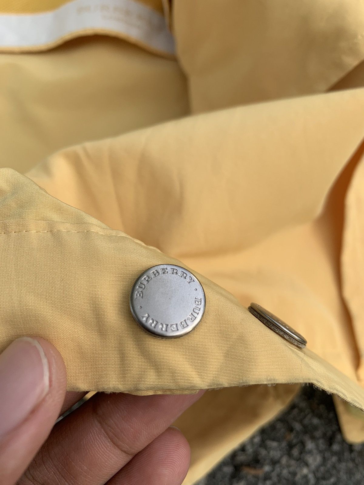 Burberry 🔥BURBERRY LONDON UTILITY YELLOW BOMBER JACKET Size US M / EU 48-50 / 2 - 11 Thumbnail
