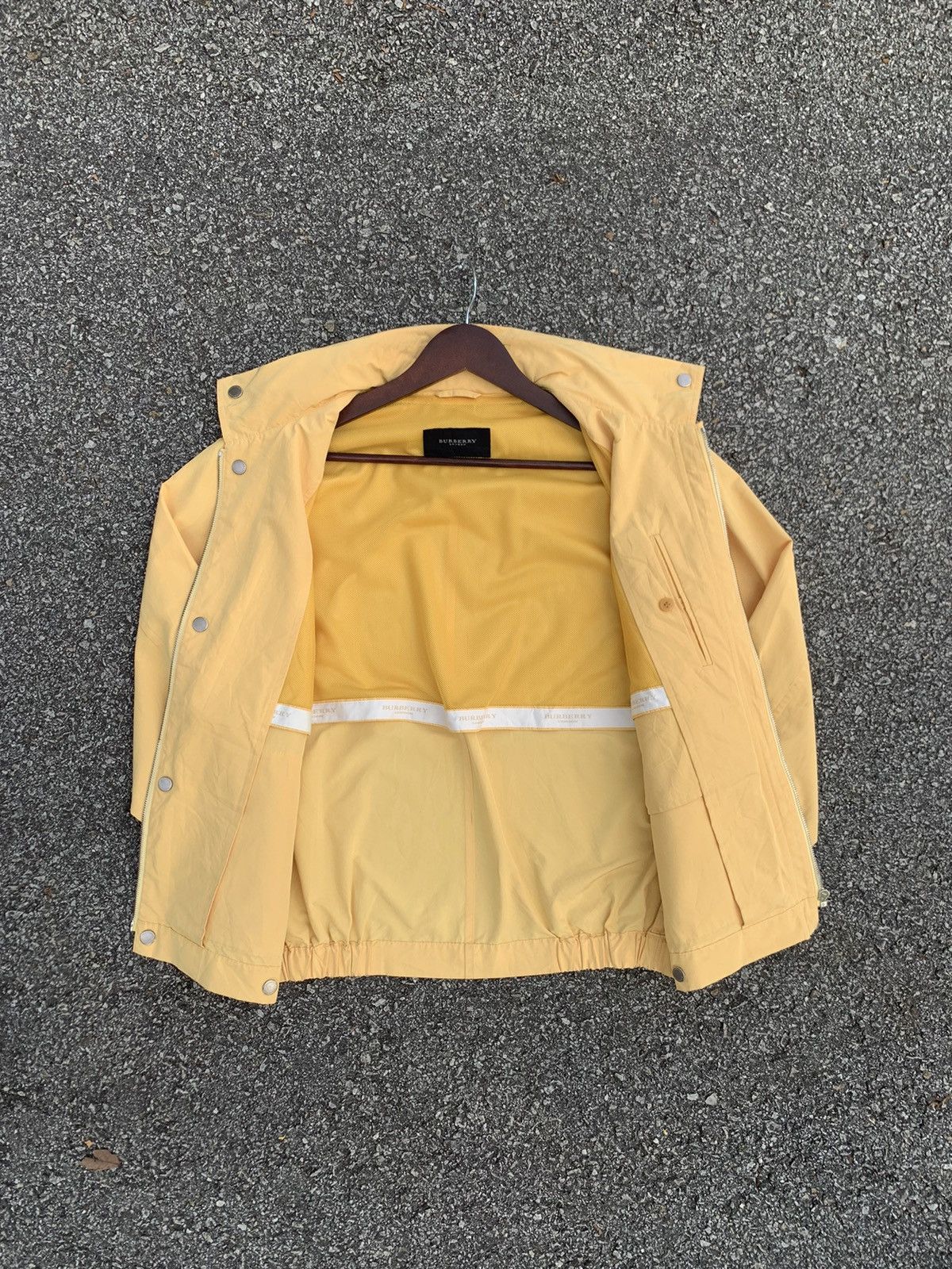 Burberry 🔥BURBERRY LONDON UTILITY YELLOW BOMBER JACKET Size US M / EU 48-50 / 2 - 7 Thumbnail