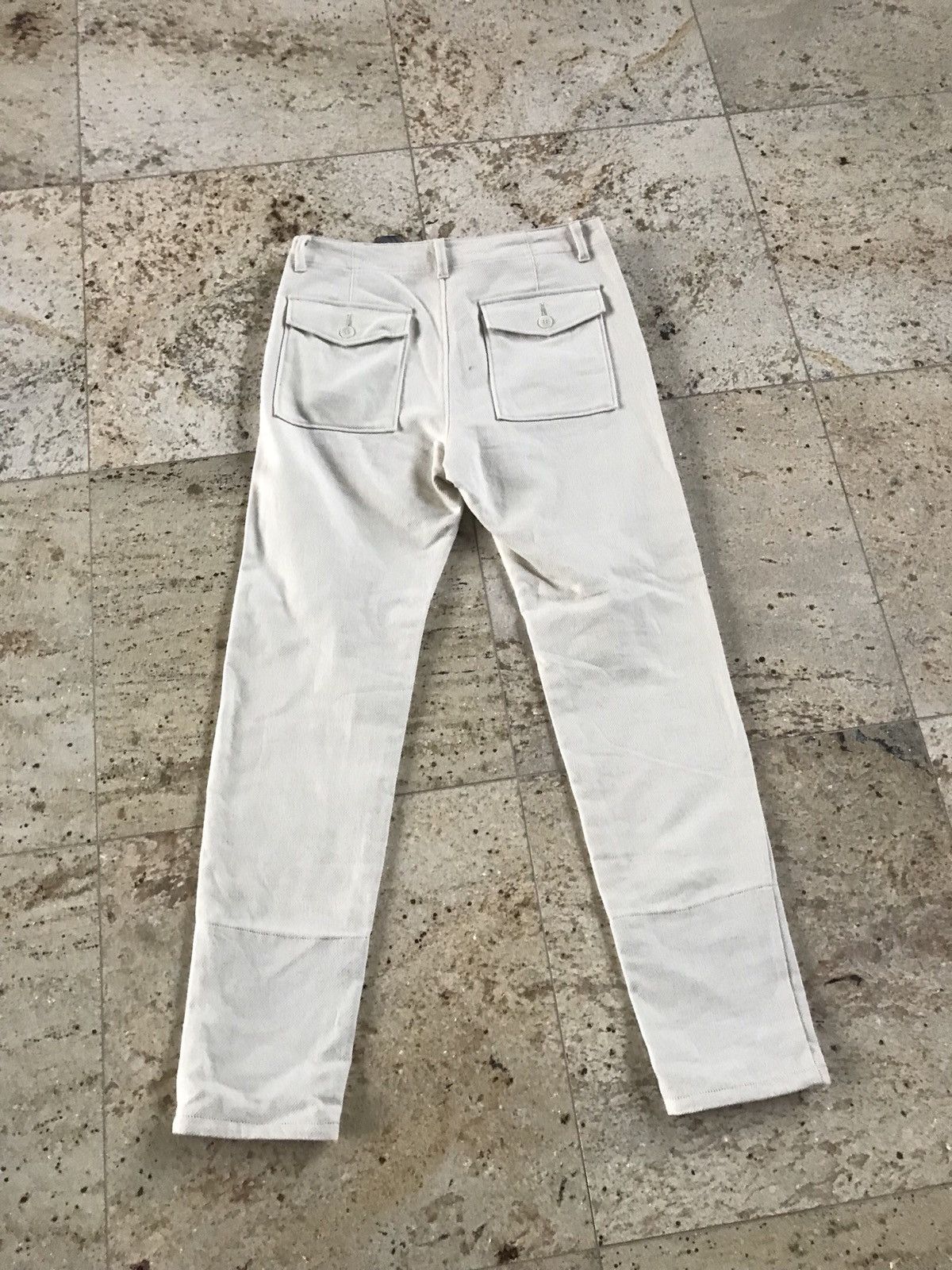 Undercover White Casual Belted Pants With Rope Size US 36 / EU 52 - 15 Thumbnail