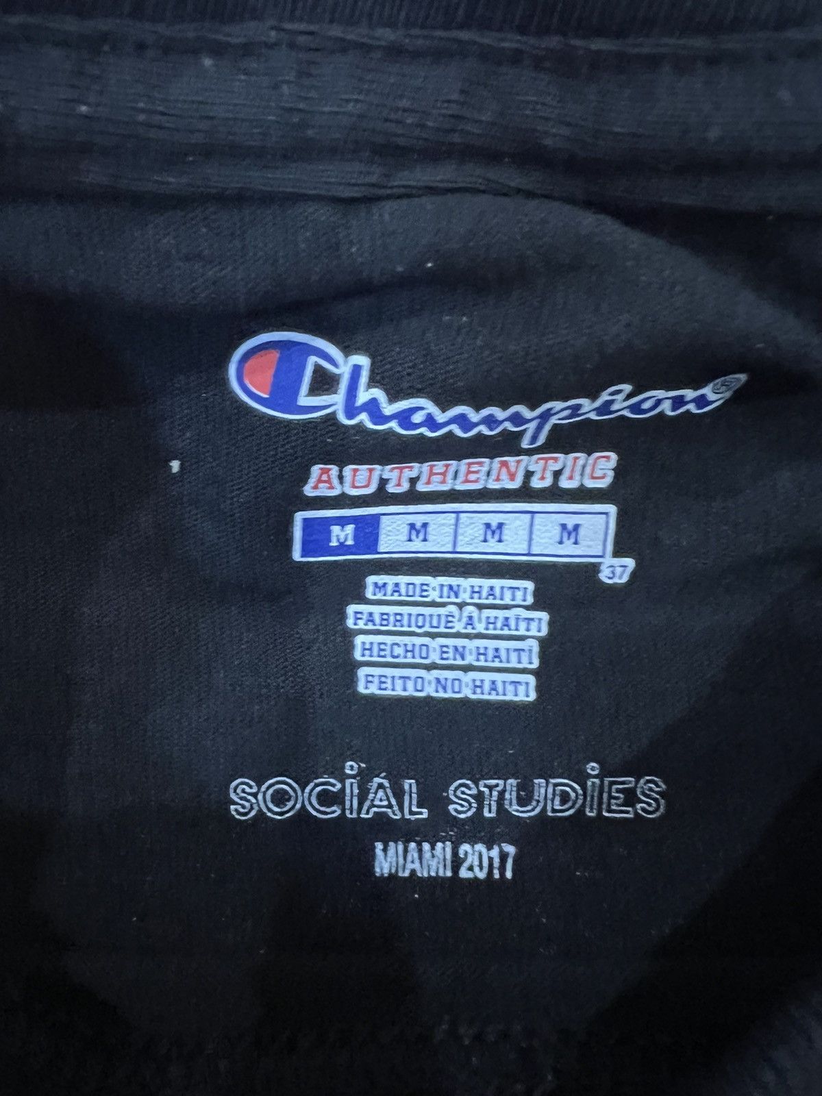Awake NY Virgil abloh social studies Art Basel Miami champion tee Size US M / EU 48-50 / 2 - 7 Thumbnail