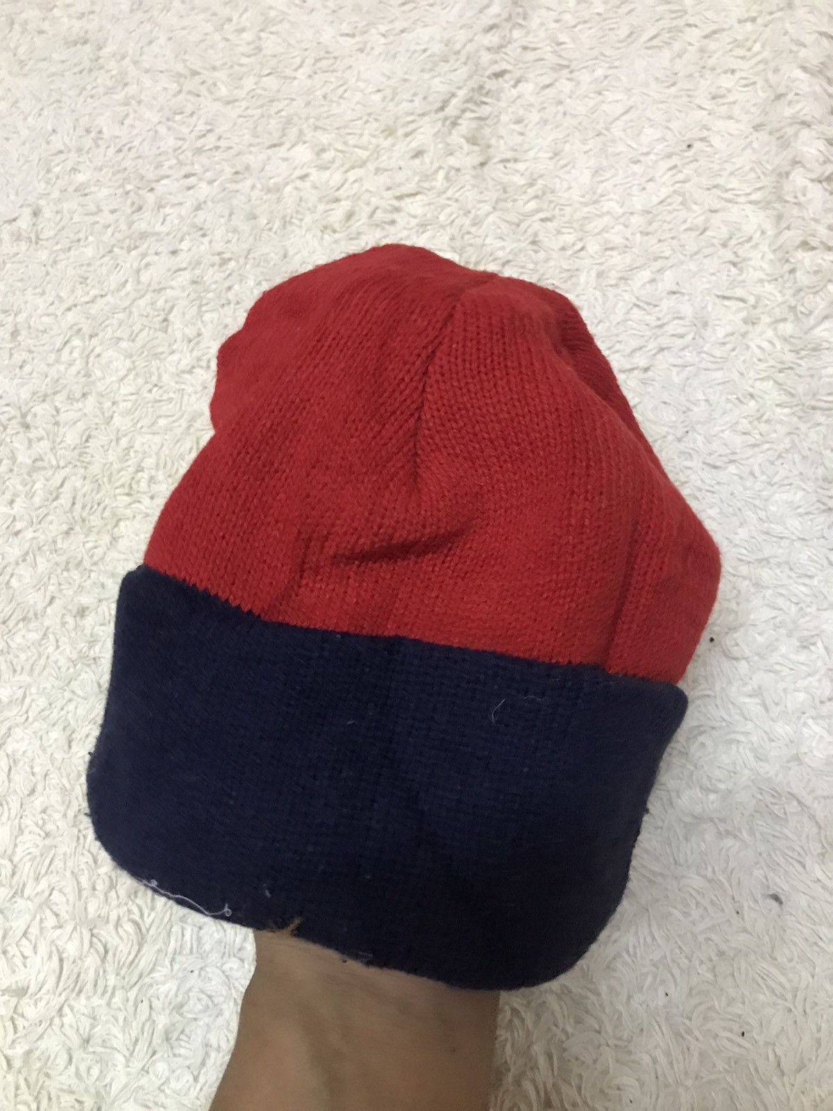 Nautica × Vintage ‼️VINTAGE 90s NAUTICA BANNIE TWO TONE MADE IN USA‼️ Size ONE SIZE - 2 Thumbnail