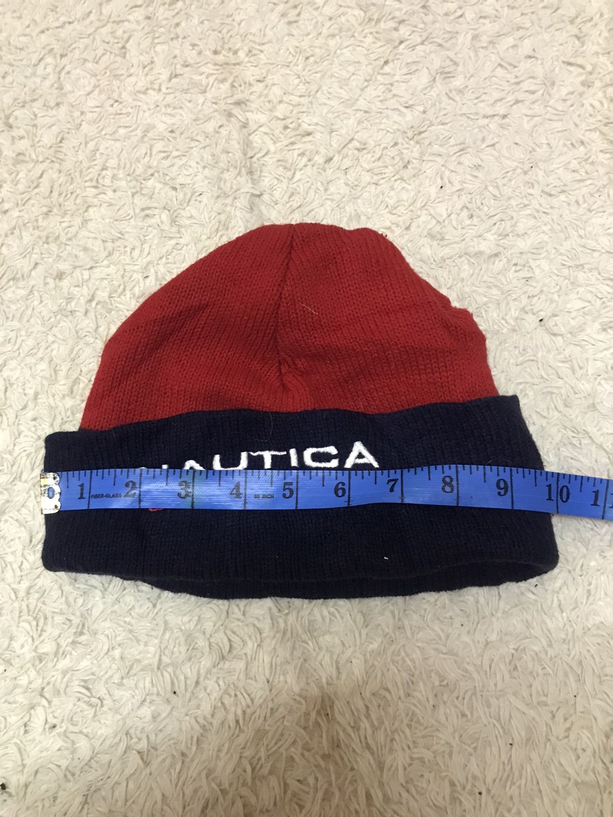 Nautica × Vintage ‼️VINTAGE 90s NAUTICA BANNIE TWO TONE MADE IN USA‼️ Size ONE SIZE - 5 Thumbnail