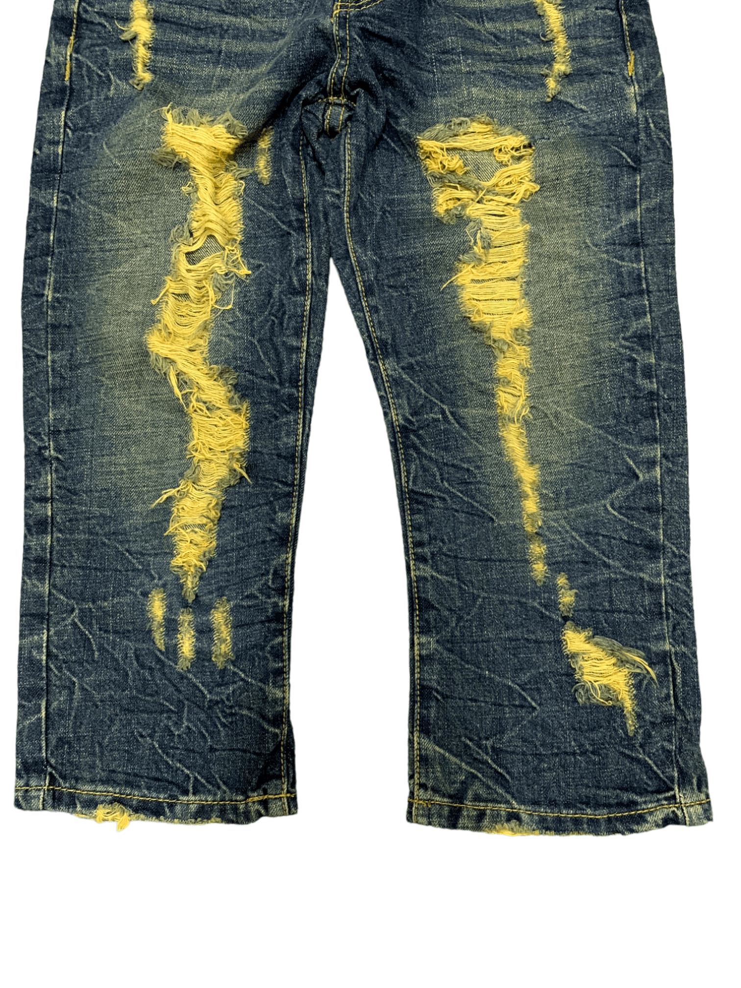Japanese Brand Vintage Japanese Brand Distressed Studded Jeans Shorts Size US 28 / EU 44 - 8 Thumbnail