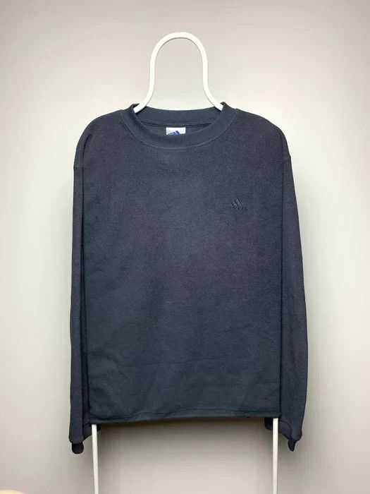 Adidas Adidas sweatshirt fleece XL grey winter vintage sweater Size US XL / EU 56 / 4 - 1 Thumbnail