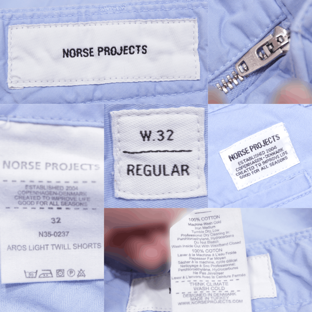 Norse Projects Aros Light Twill Shorts Size US 32 / EU 48 - 6 Thumbnail