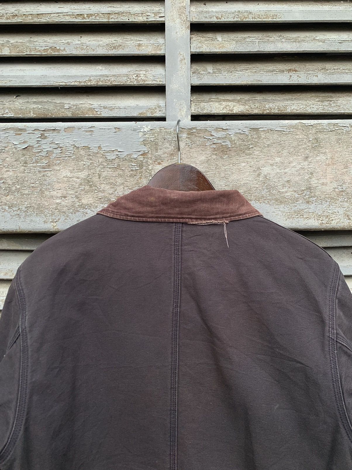 Carhartt 👹Vintage Faded Carhartt Chore Work Jacket Size US L / EU 52-54 / 3 - 11 Thumbnail