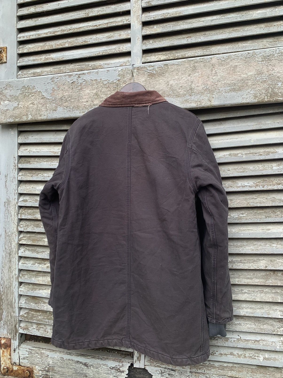Carhartt 👹Vintage Faded Carhartt Chore Work Jacket Size US L / EU 52-54 / 3 - 12 Thumbnail