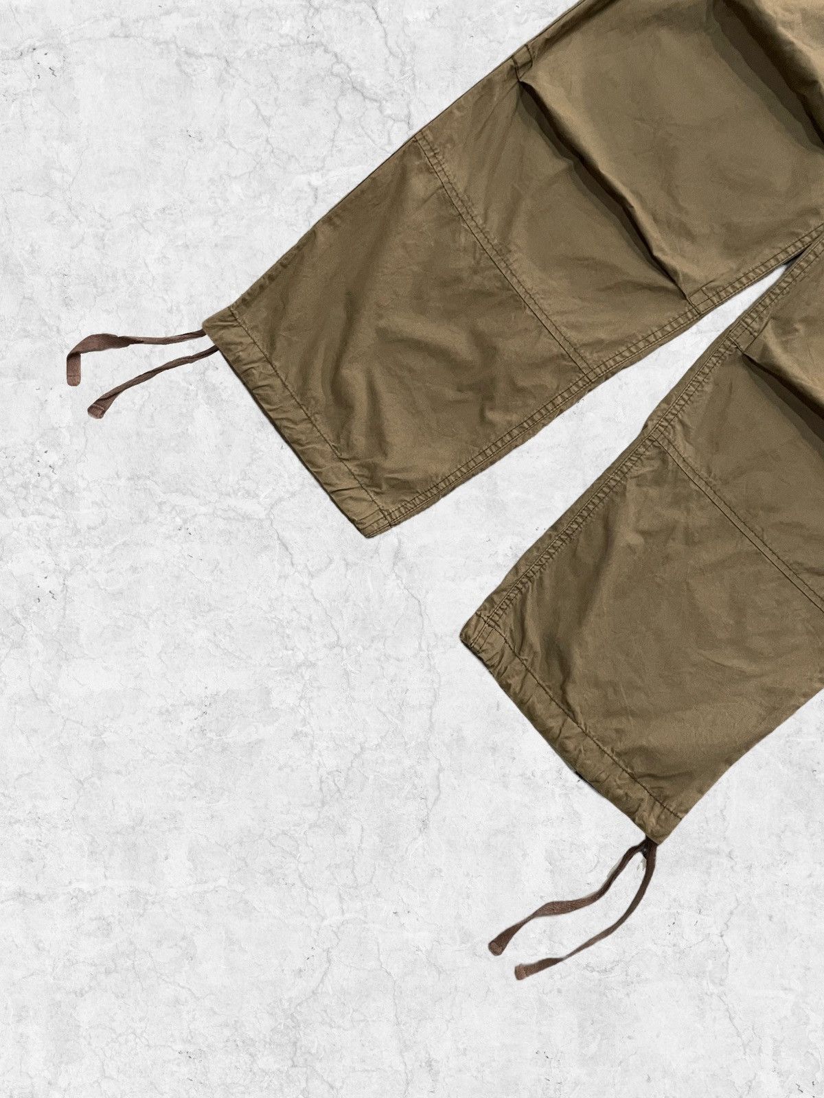 Le Grande Bleu (L.G.B.) × Takeo Kikuchi Takeo Kikuchi Parachute Baggy Cargo Pants With Belt Size US 30 / EU 46 - 8 Thumbnail