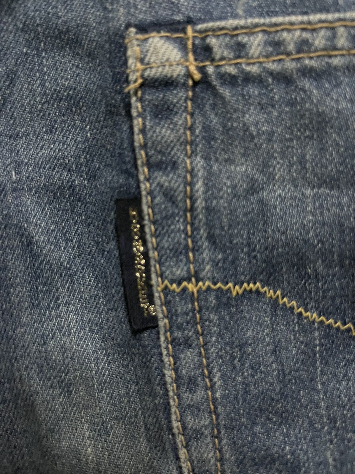 Blue Blue Japan × Japanese Brand Blue Blue Japan by HR Market Selvedge Pure Indigo Size US 29 - 12 Thumbnail