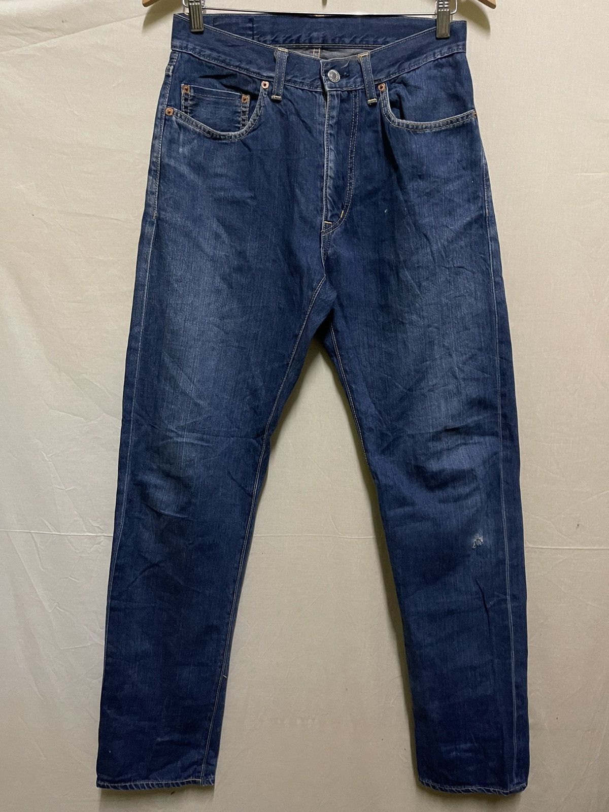 Blue Blue Japan × Japanese Brand Blue Blue Japan by HR Market Selvedge Pure Indigo Size US 29 - 1 Thumbnail