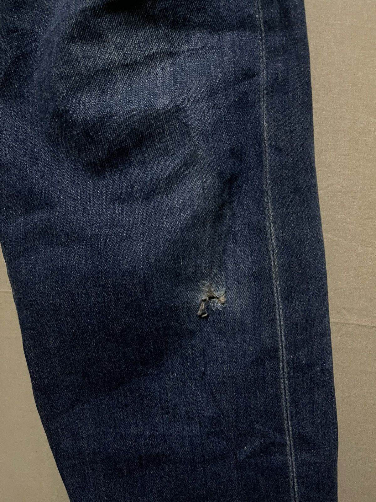 Blue Blue Japan × Japanese Brand Blue Blue Japan by HR Market Selvedge Pure Indigo Size US 29 - 4 Thumbnail