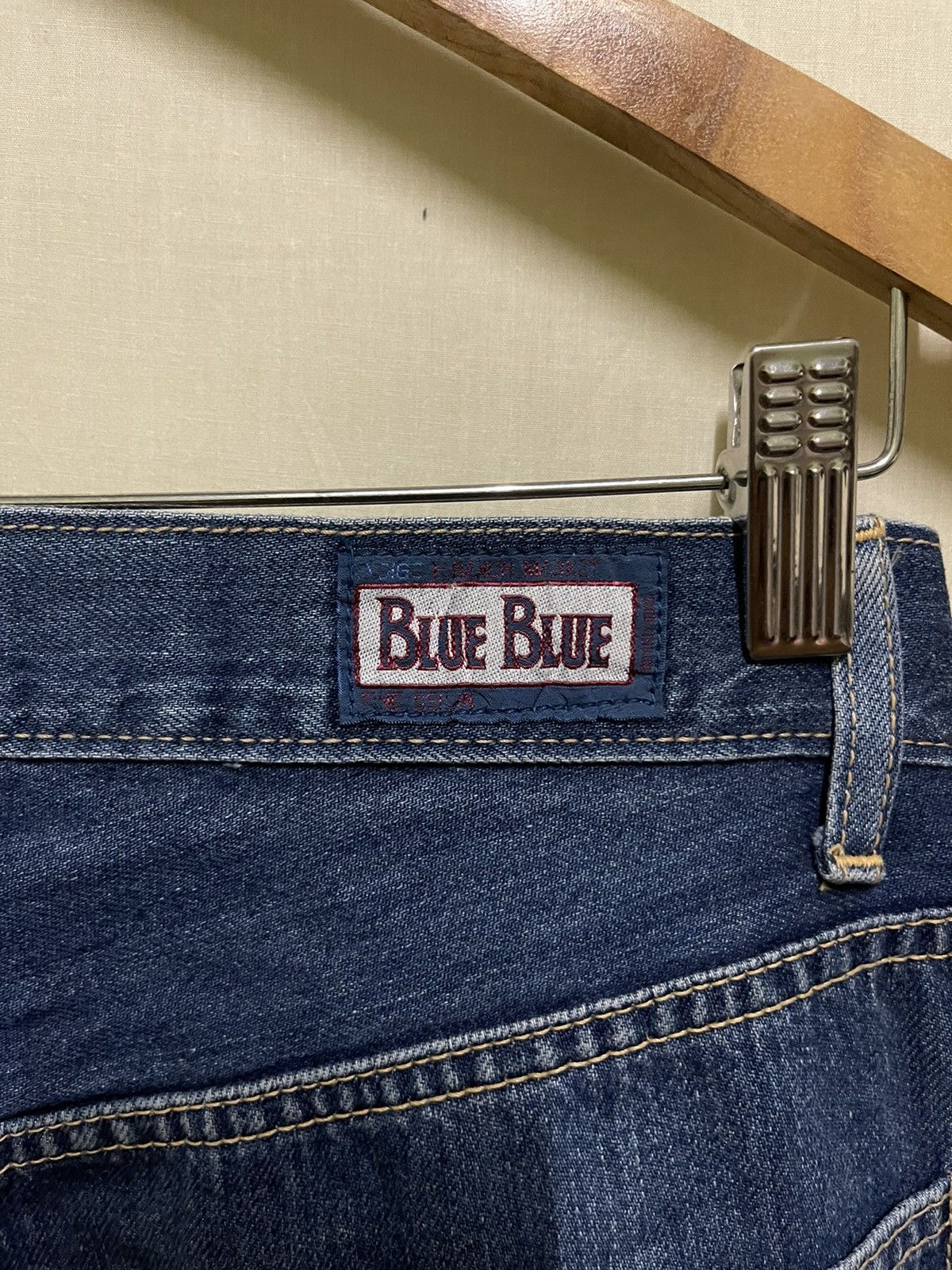 Blue Blue Japan × Japanese Brand Blue Blue Japan by HR Market Selvedge Pure Indigo Size US 29 - 11 Thumbnail