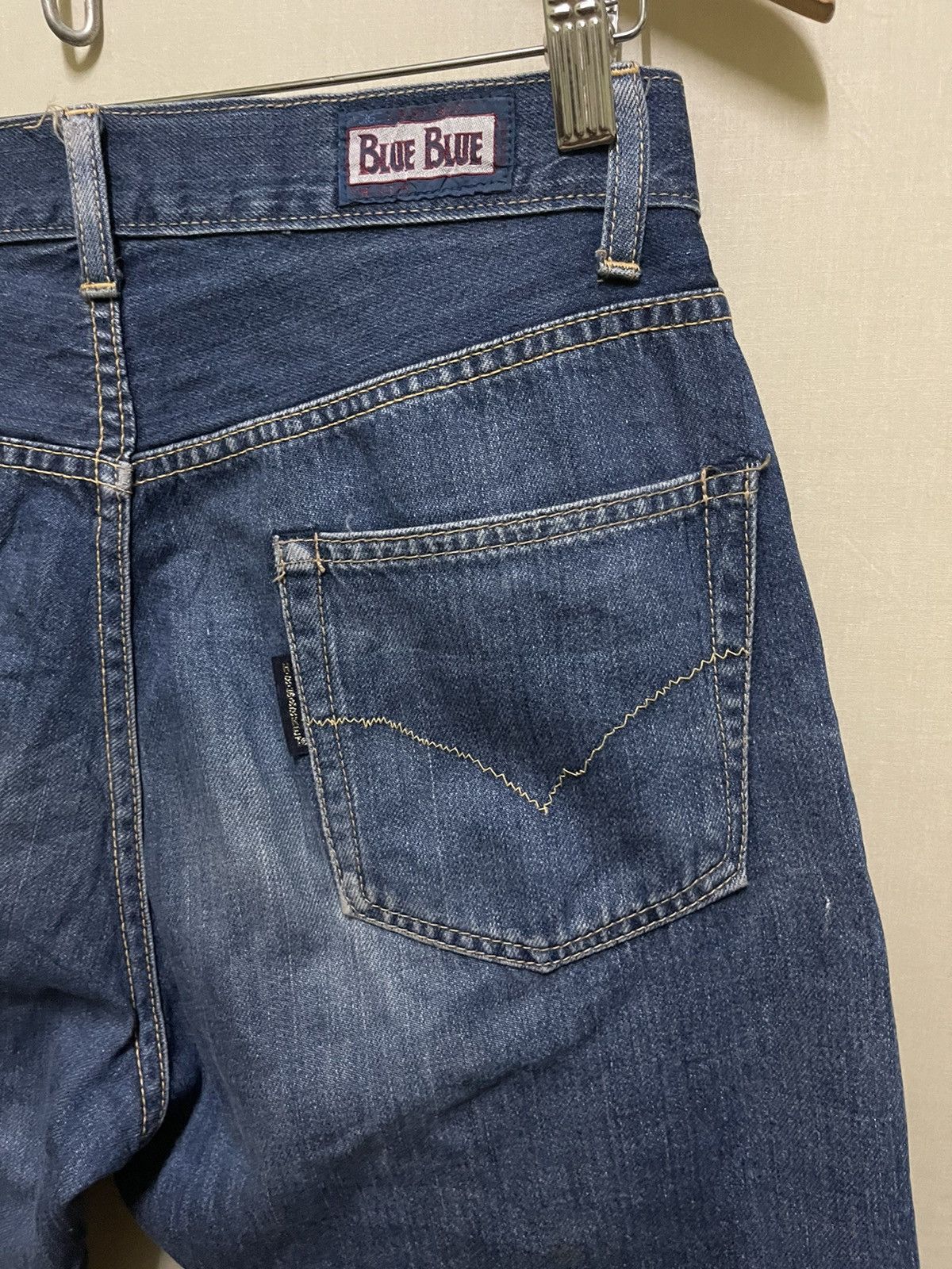 Blue Blue Japan × Japanese Brand Blue Blue Japan by HR Market Selvedge Pure Indigo Size US 29 - 10 Thumbnail