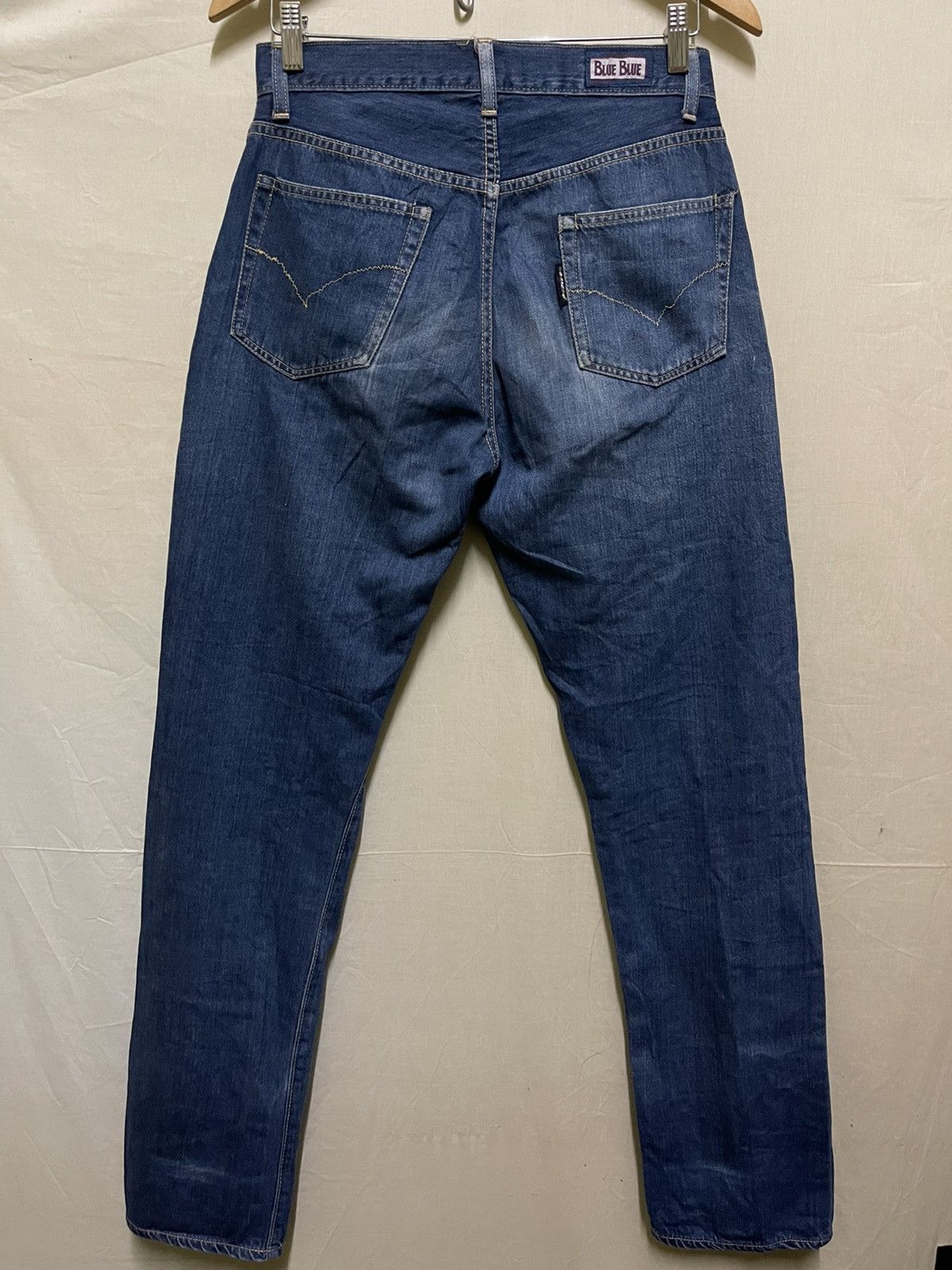 Blue Blue Japan × Japanese Brand Blue Blue Japan by HR Market Selvedge Pure Indigo Size US 29 - 8 Thumbnail