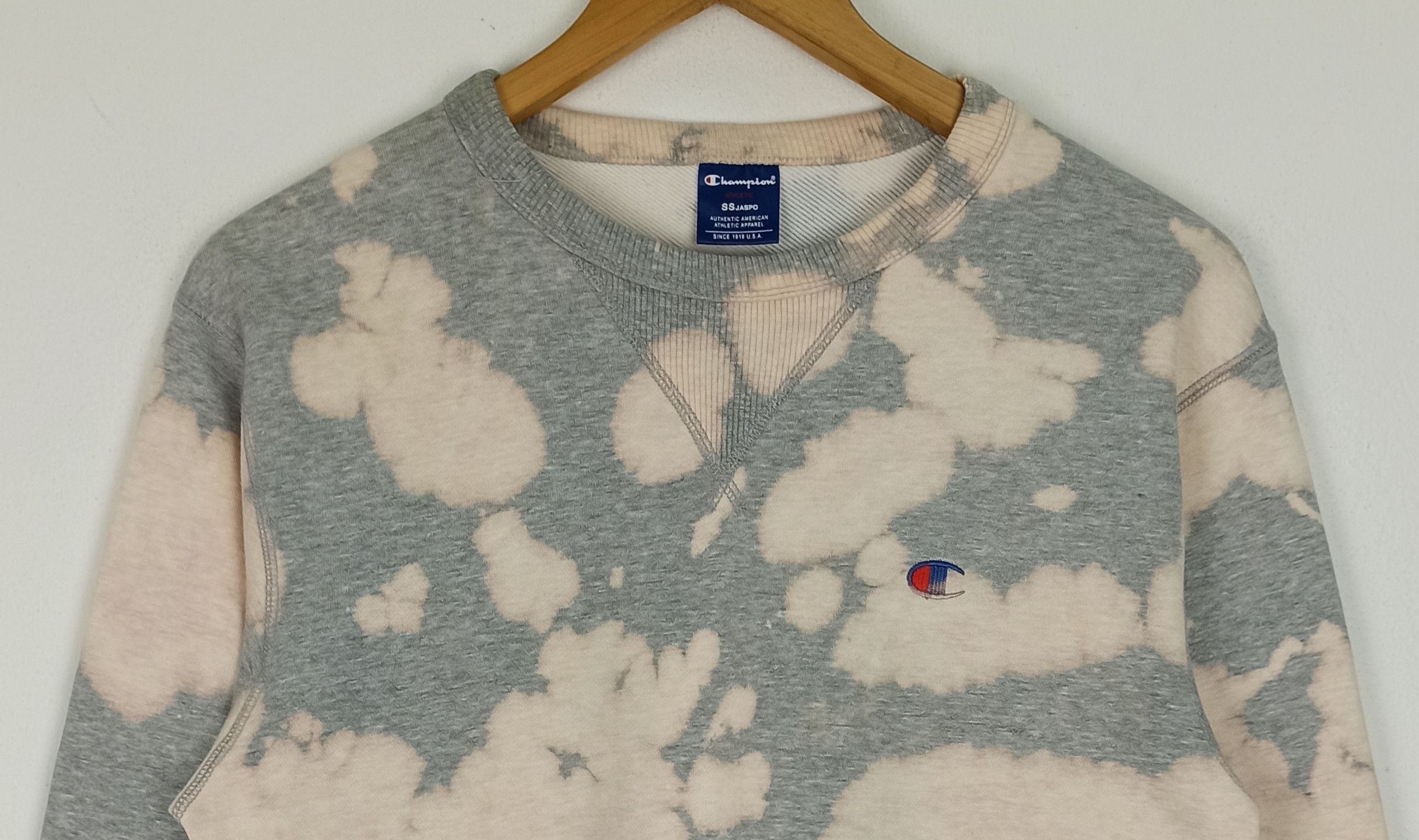 Champion Vintage Champion Acid Wash Sweatshirt Crewneck (c43) Size US S / EU 44-46 / 1 - 2 Thumbnail