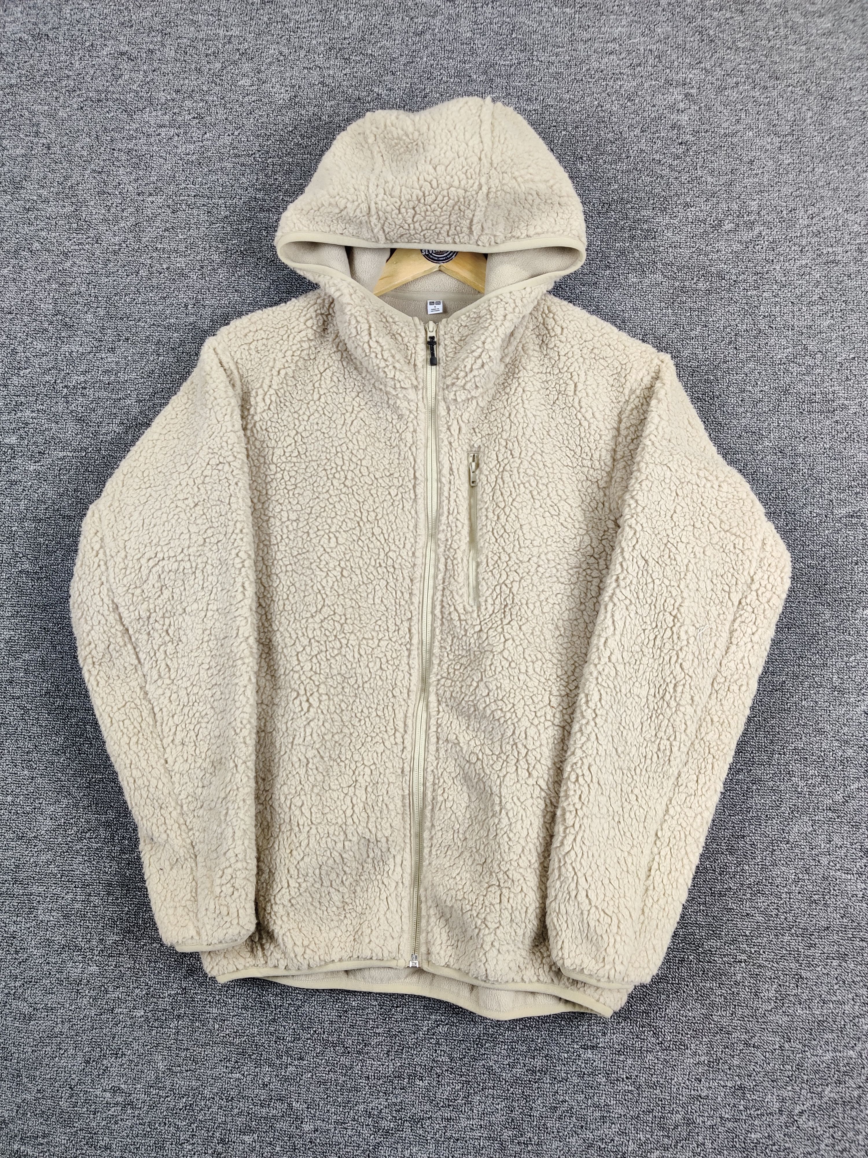 Uniqlo Vintage Uniqlo Sherpa Fleece Jacket Size US S / EU 44-46 / 1 - 2 Thumbnail