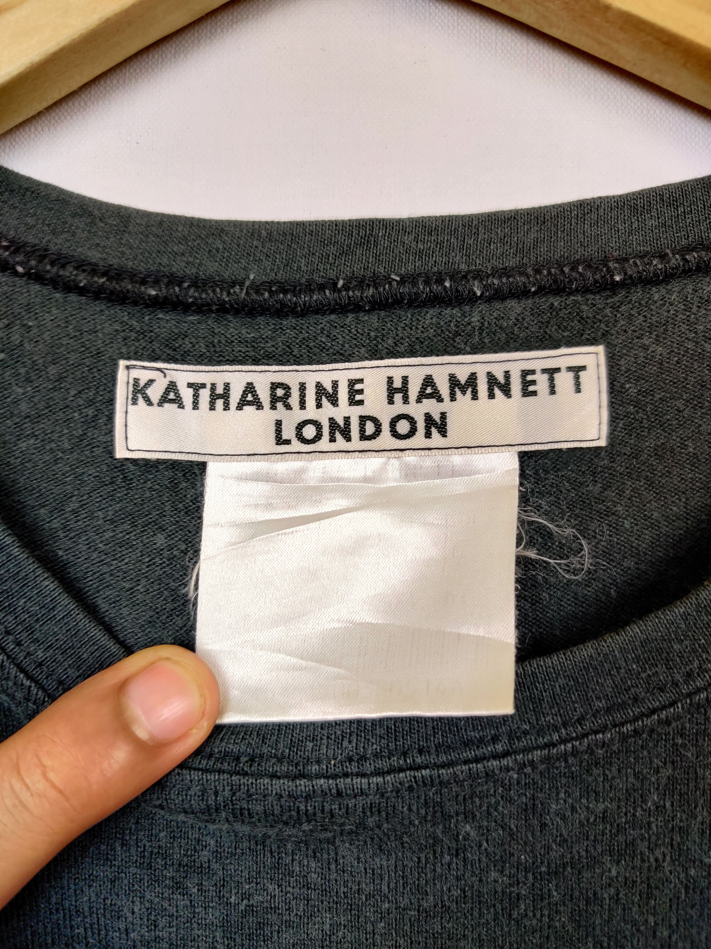 Katharine Hamnett London Katharine Hamnett London Lover Tee Tshirt Size US M / EU 48-50 / 2 - 6 Thumbnail