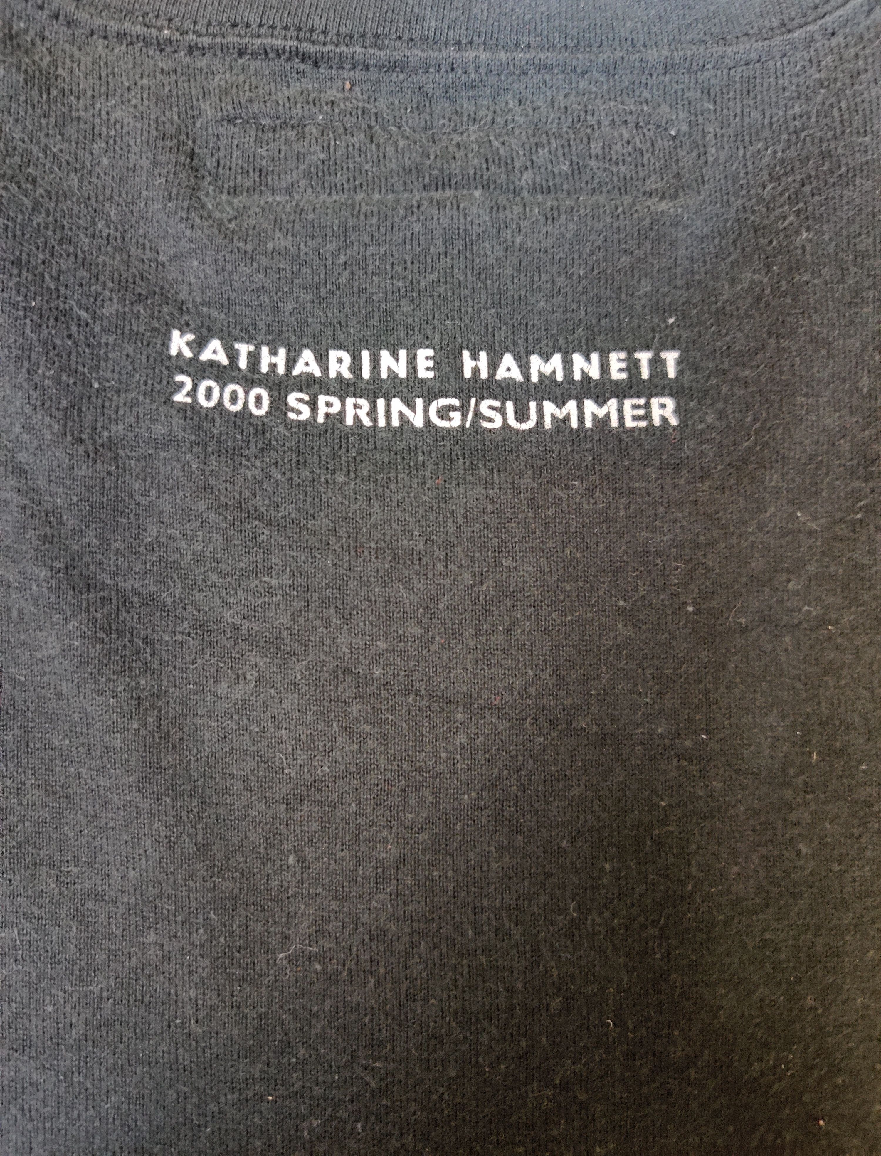 Katharine Hamnett London Katharine Hamnett London Lover Tee Tshirt Size US M / EU 48-50 / 2 - 8 Thumbnail
