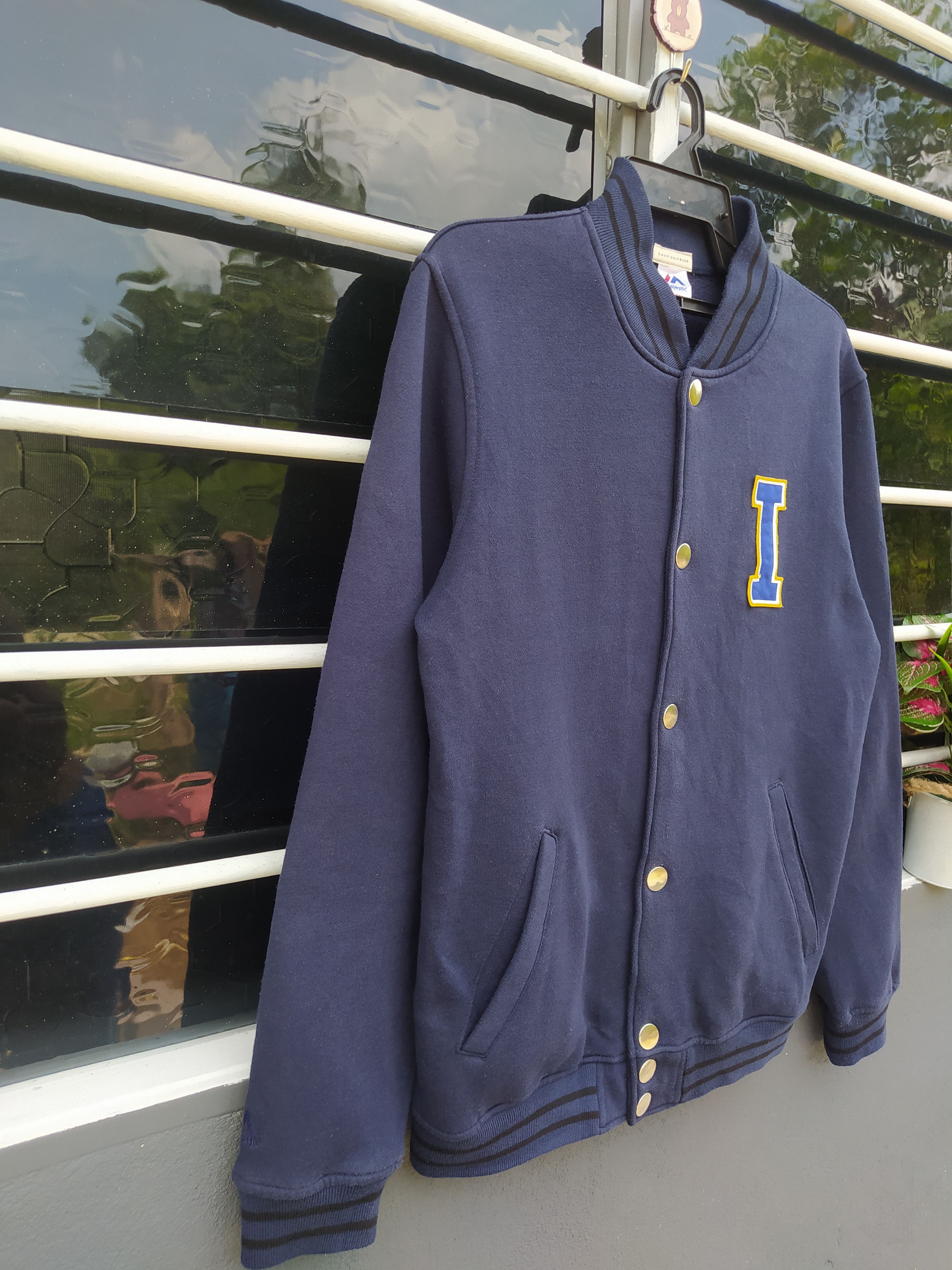 Majestic × NANO universe Nano universe x Majestic Varsity Jacket Size US L / EU 52-54 / 3 - 2 Thumbnail