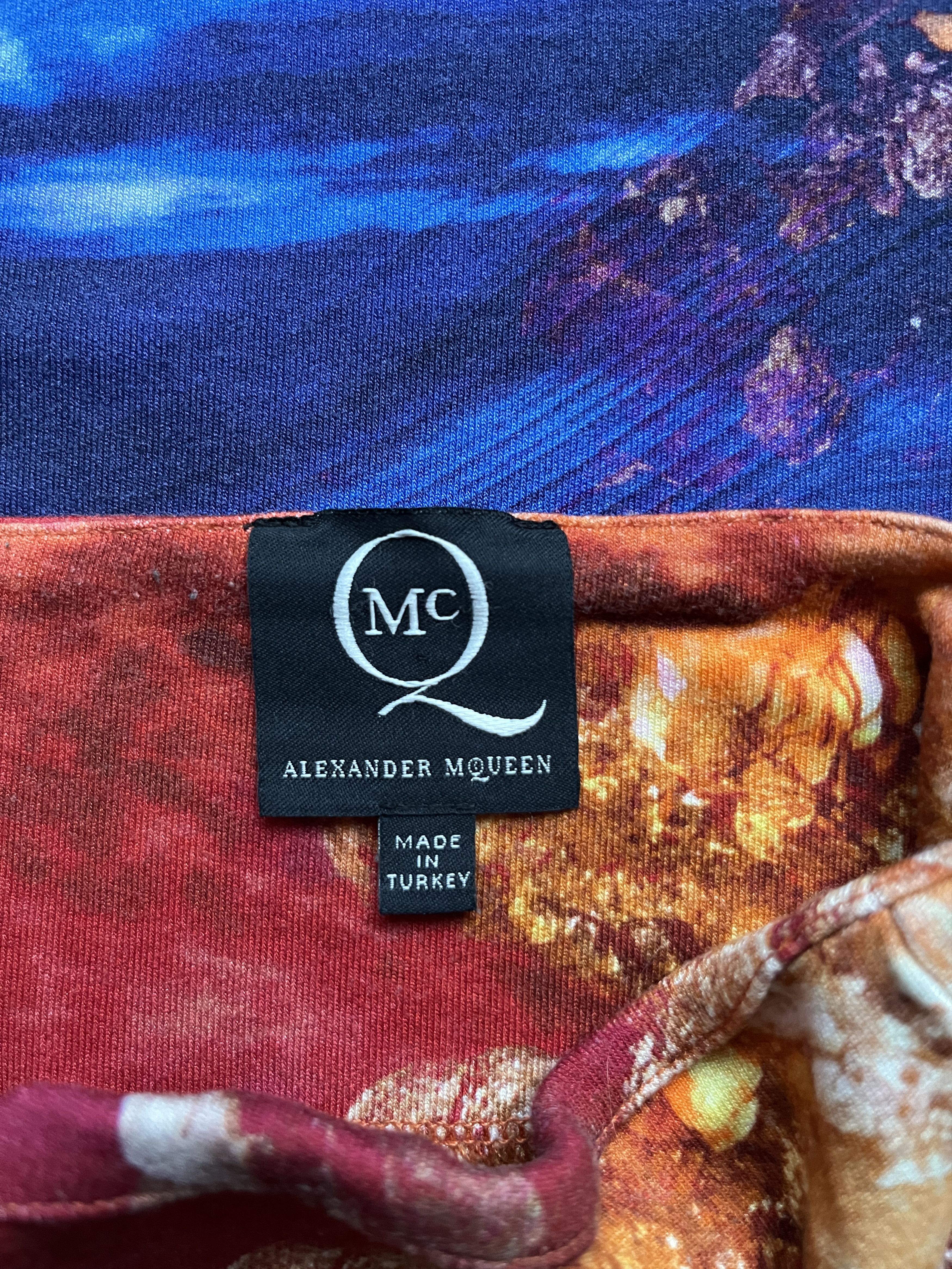 Alexander McQueen × MCQ ⚡️QUICK SALE⚡️2012 Alexander McQueen MCQ Patterned Skirt Size 28" / US 6 / IT 42 - 3 Thumbnail