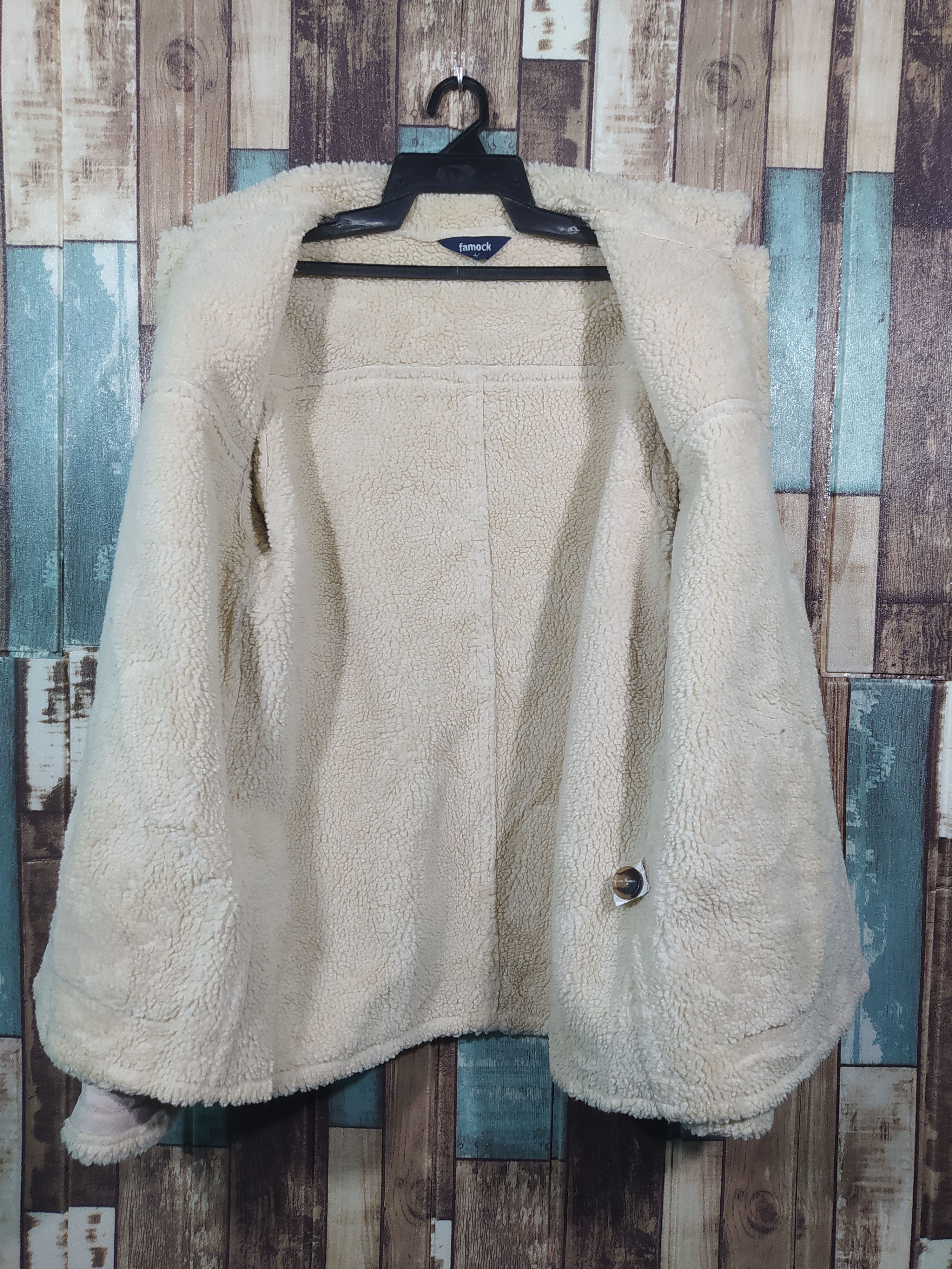 Japanese Brand Famock sherpa jacket Size US L / EU 52-54 / 3 - 2 Thumbnail