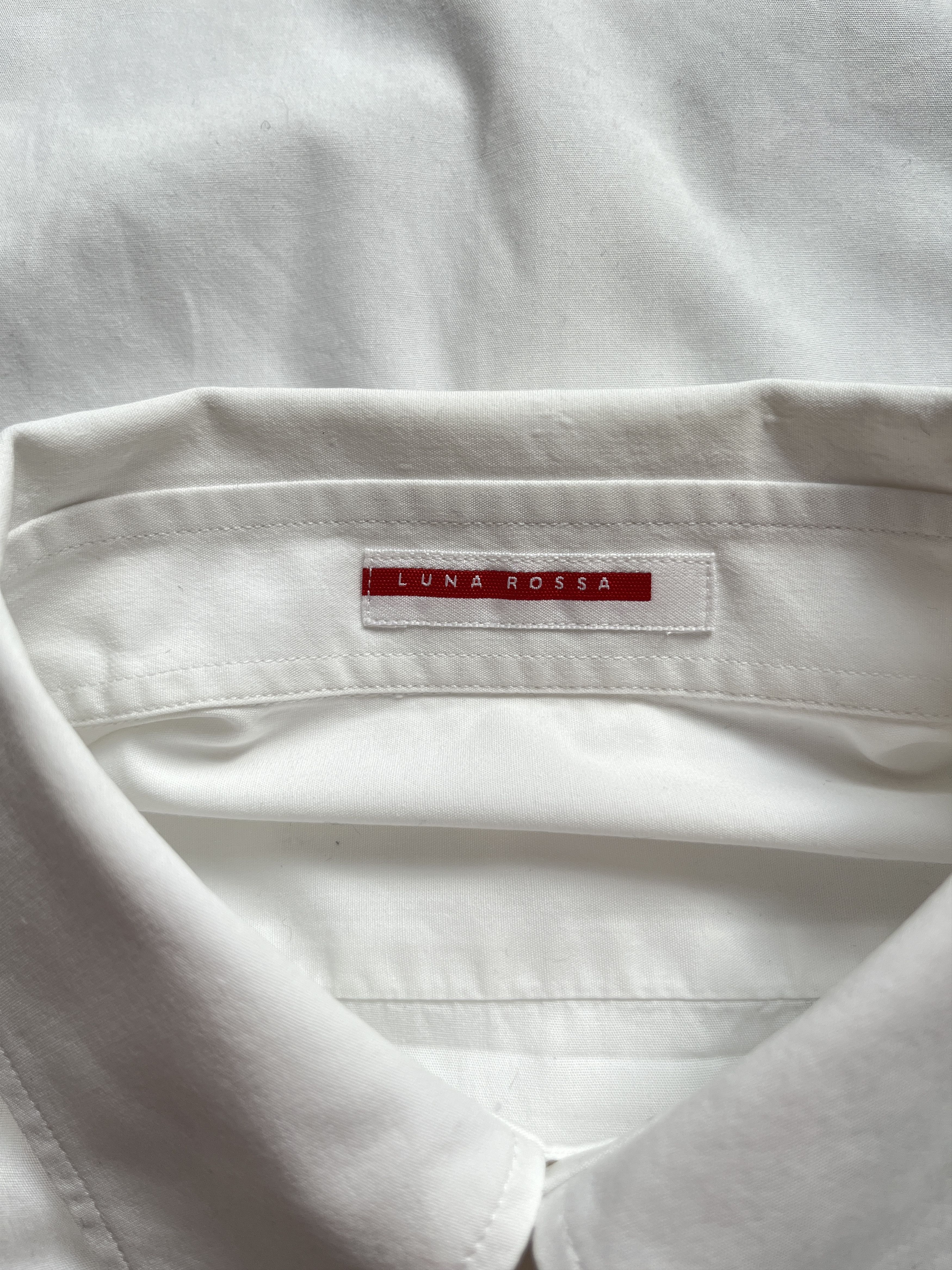Prada ⚡️QUICK SALE⚡️2006 Prada Luna Rossa White Short-sleeve Shirt Size US M / EU 48-50 / 2 - 3 Thumbnail